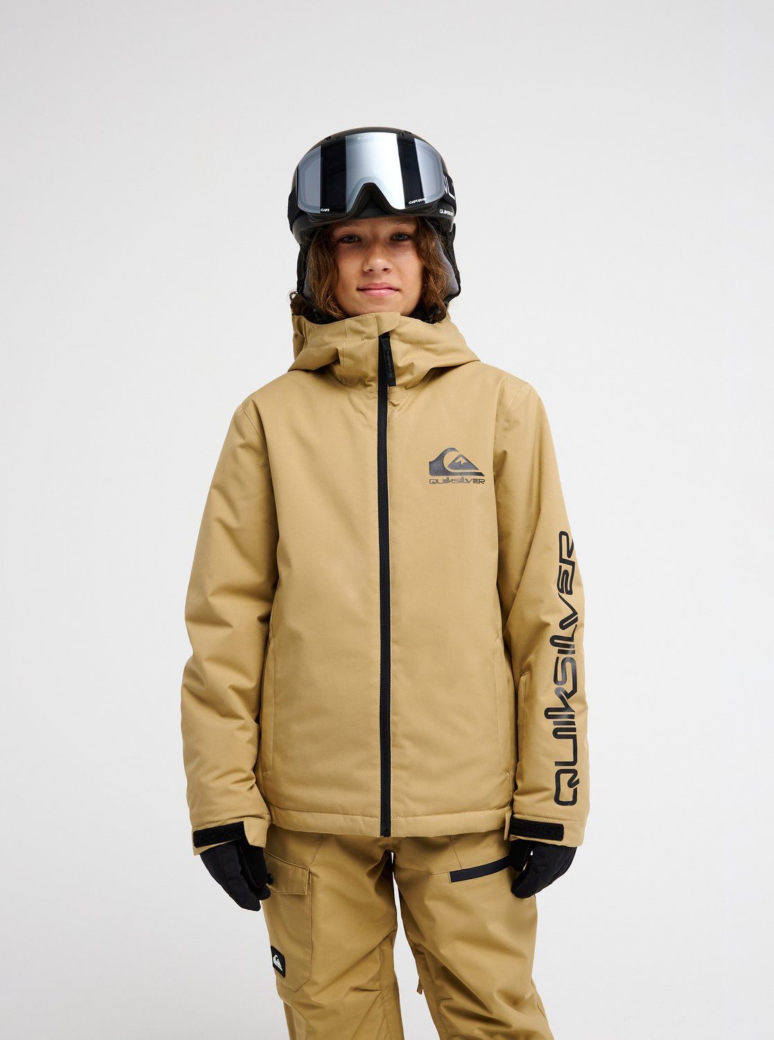 Quiksilver Anorak MISHORT SLEEVEION SOLID YTH JK für Kinder, mit Wattierung aus Polyester