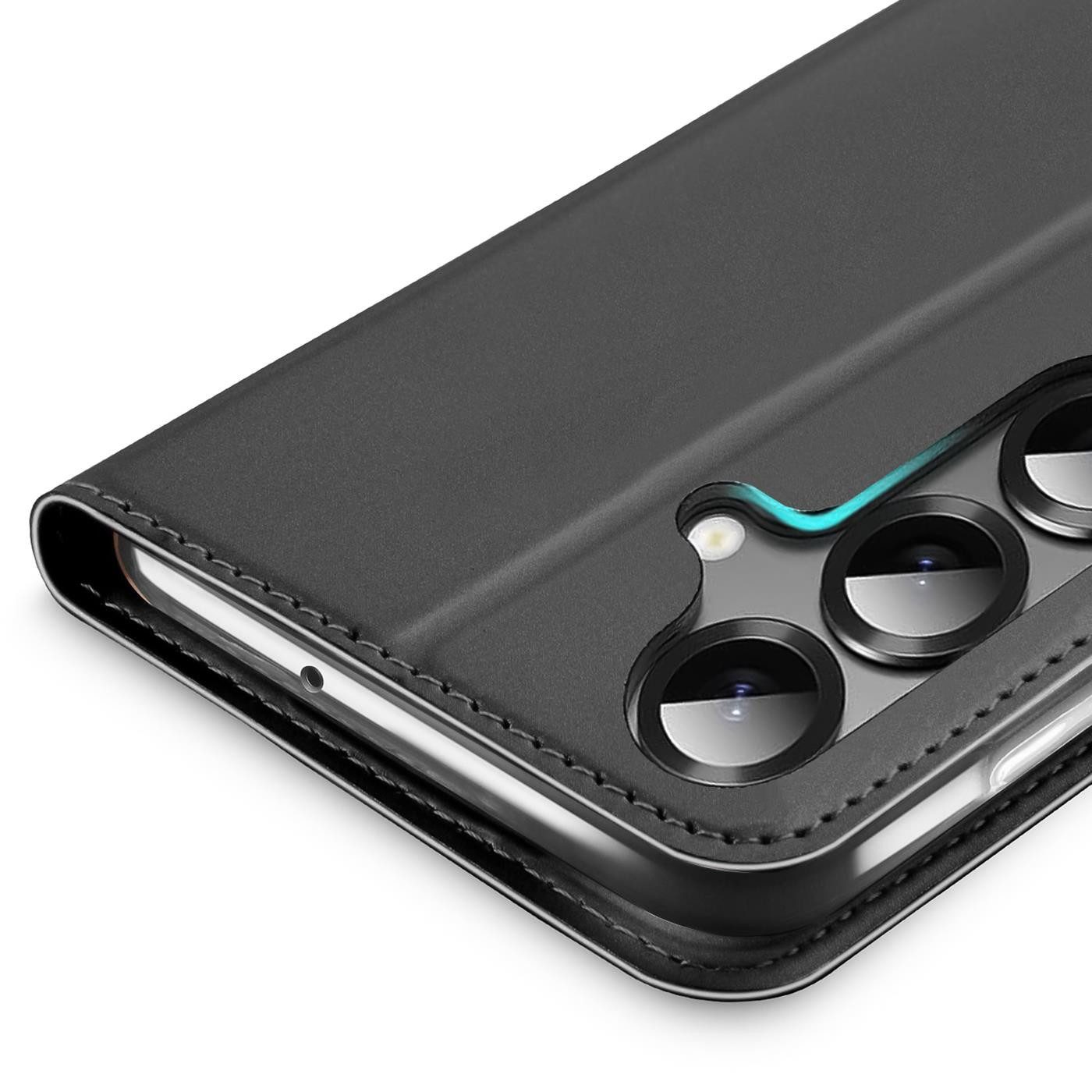 CoolGadget Handyhülle Klapptasche Wallet Kartenfach für Samsung Galaxy S25 Plus, Ultra Slim Flip Case Hülle Klapphülle Cover Schutzhülle – Bild 4 von 5