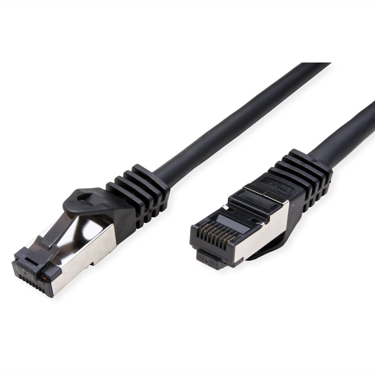 VALUE S/FTP-(PiMF) Patchkabel Cat.8 (Class I) LAN-Kabel, RJ-45 Männlich (Stecker), RJ-45 Männlich (Stecker) (300.0 cm), LSOH, PoE, Litzendraht