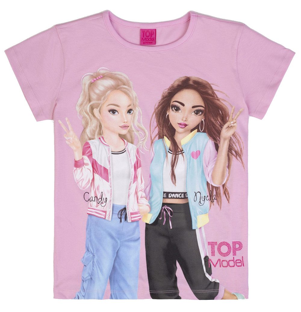 TOPModel T-Shirt TOPModel T-Shirt Candy + Nyela sweet lilac (1-tlg)
