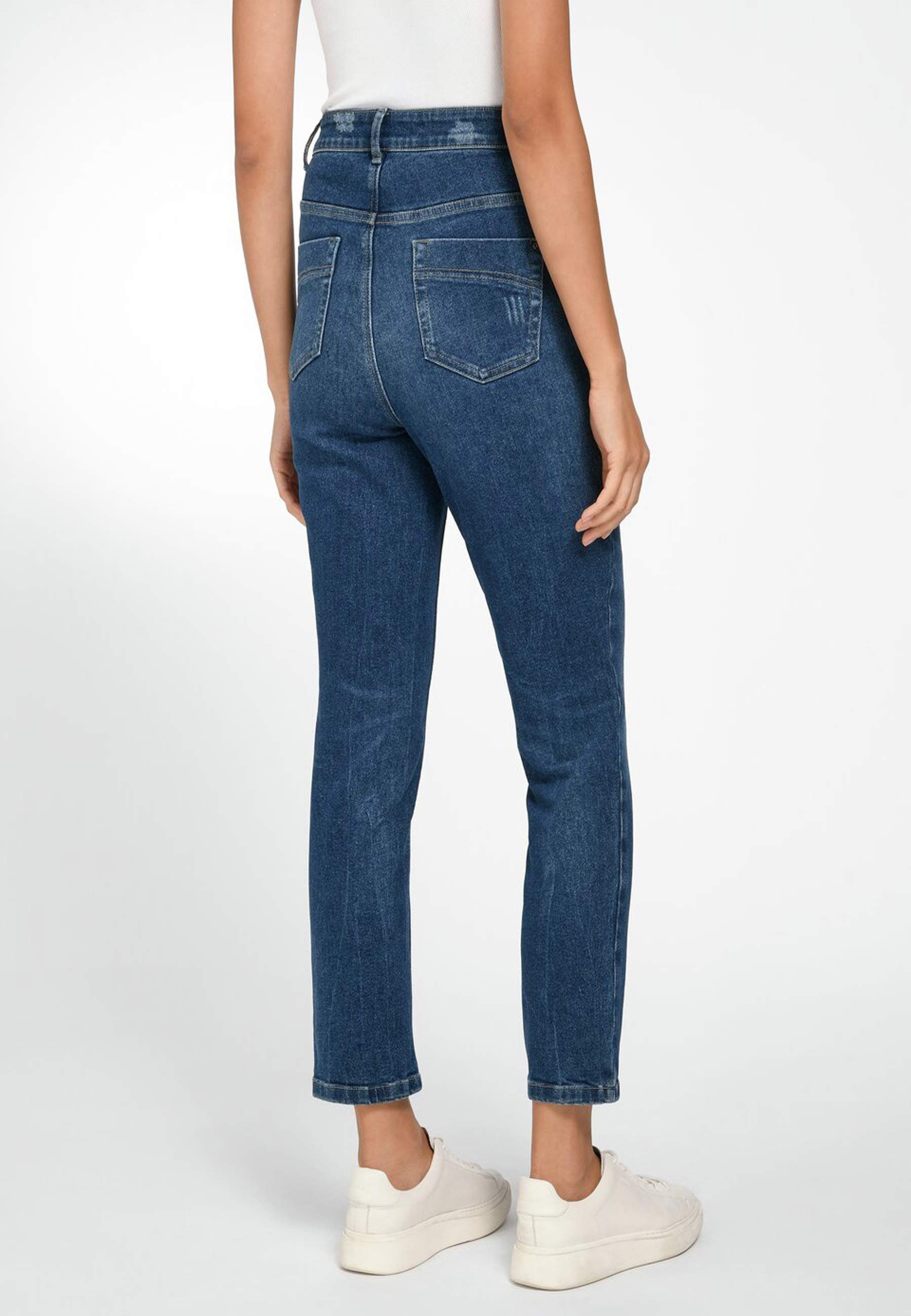 Basler 5-Pocket-Jeans Design blue_denim modernem Cotton mit