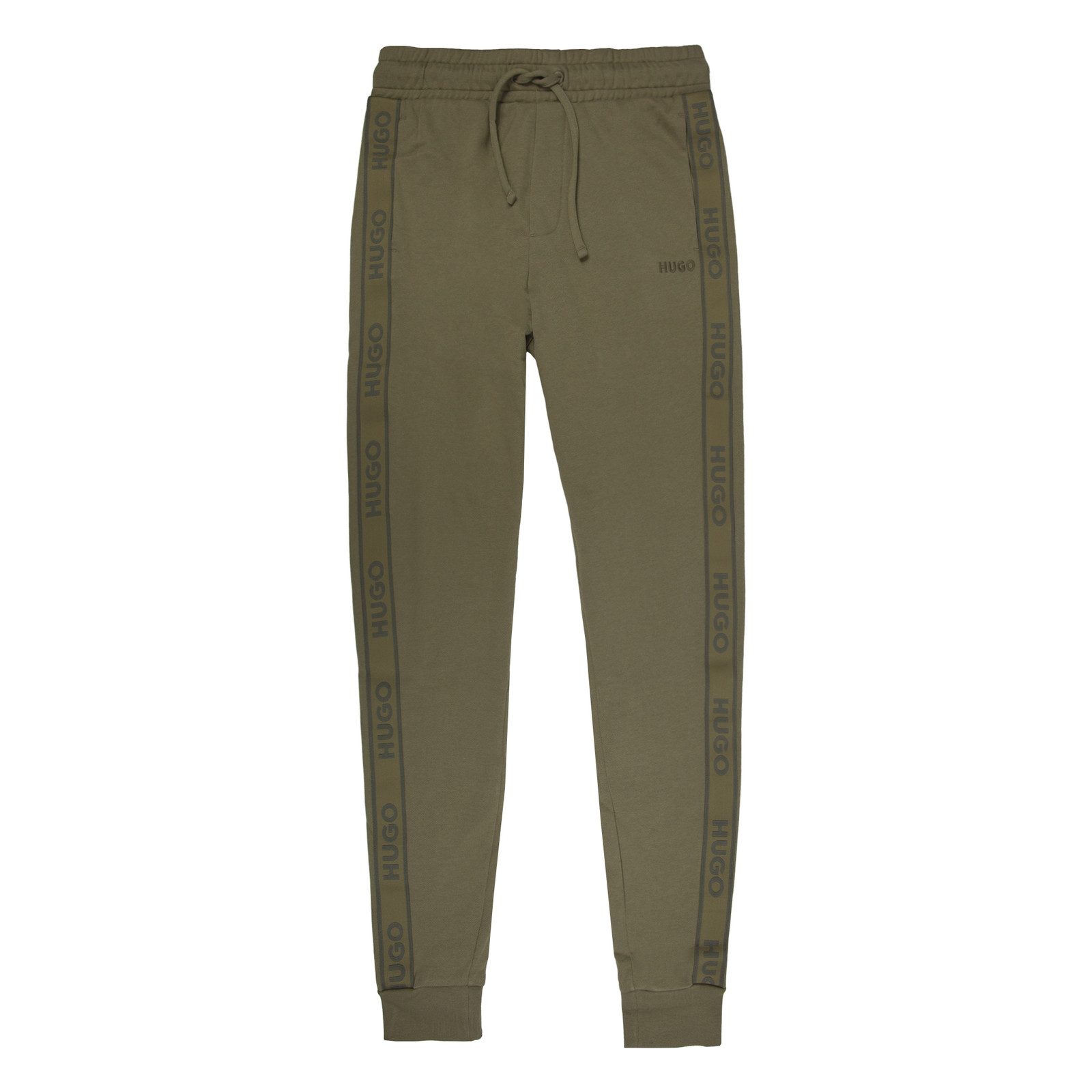 HUGO Homewearhose LIAM Long Pant mit seitlichem Marken-Logo