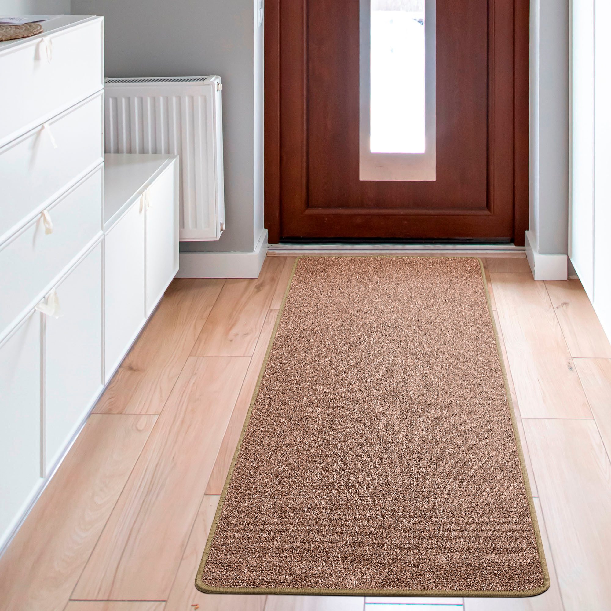 Andiamo Teppich Hamburg, Made in Germany, rechteckig, Höhe: 5 mm, melierte Optik, auch als Läufer, Wohnzimmer & Schlafzimmer