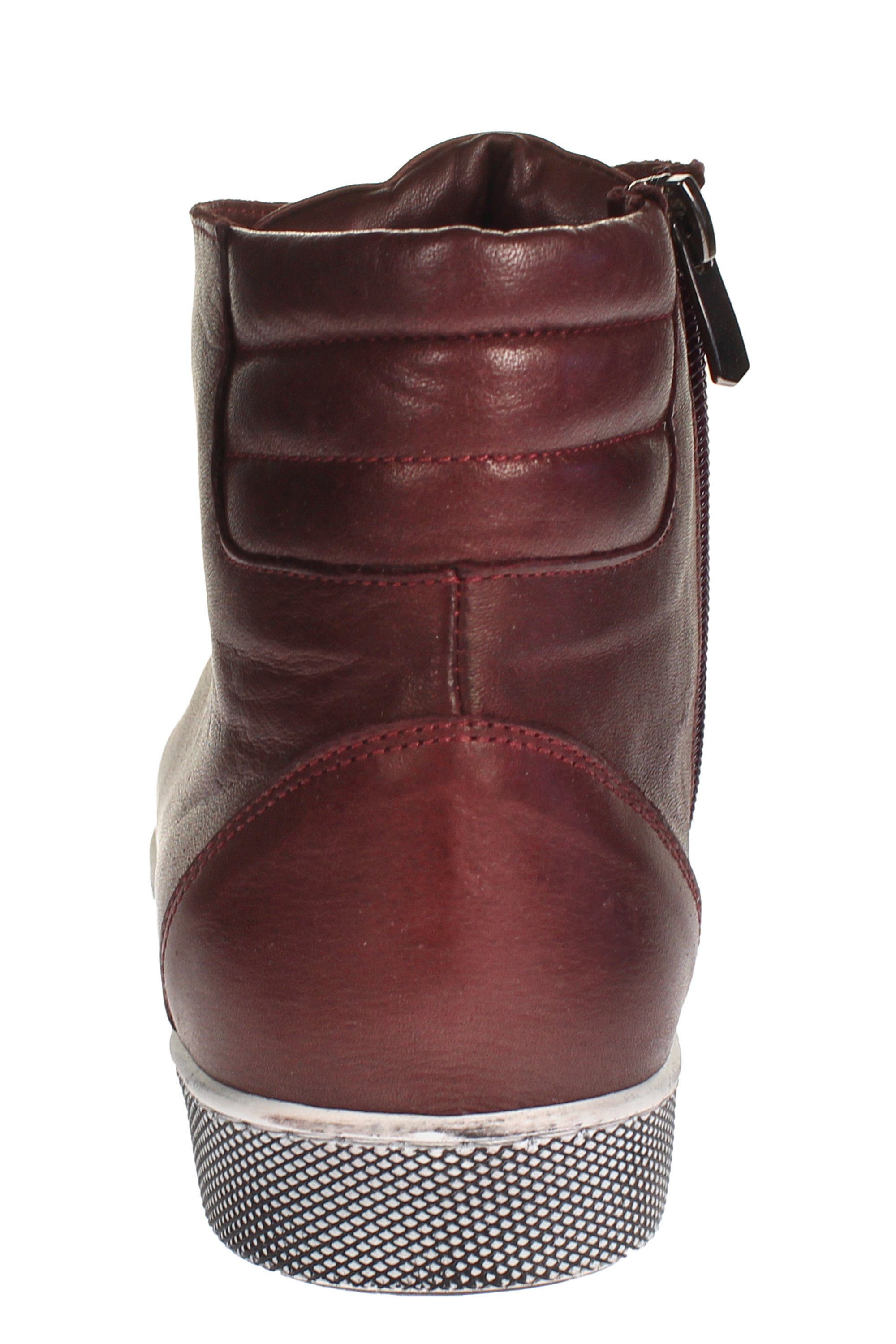 Andrea Conti Andrea Conti 0347843582 - Damen Schuhe Freizeitschuhe - burgund Sneaker