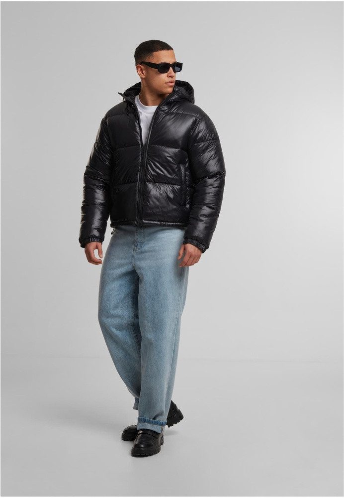 URBAN CLASSICS Steppjacke Shiny Puffer Jacket With Hood