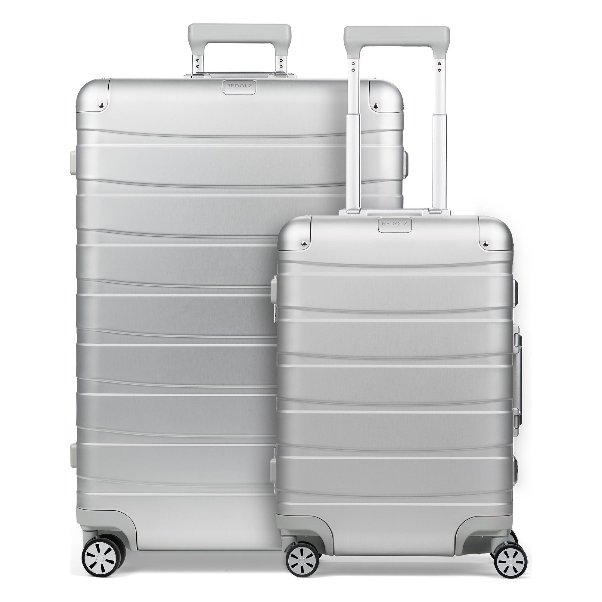 Redolz Trolleyset Pro Aluminium, 4 Rollen, (2-teilig, 2 tlg), Aluminium