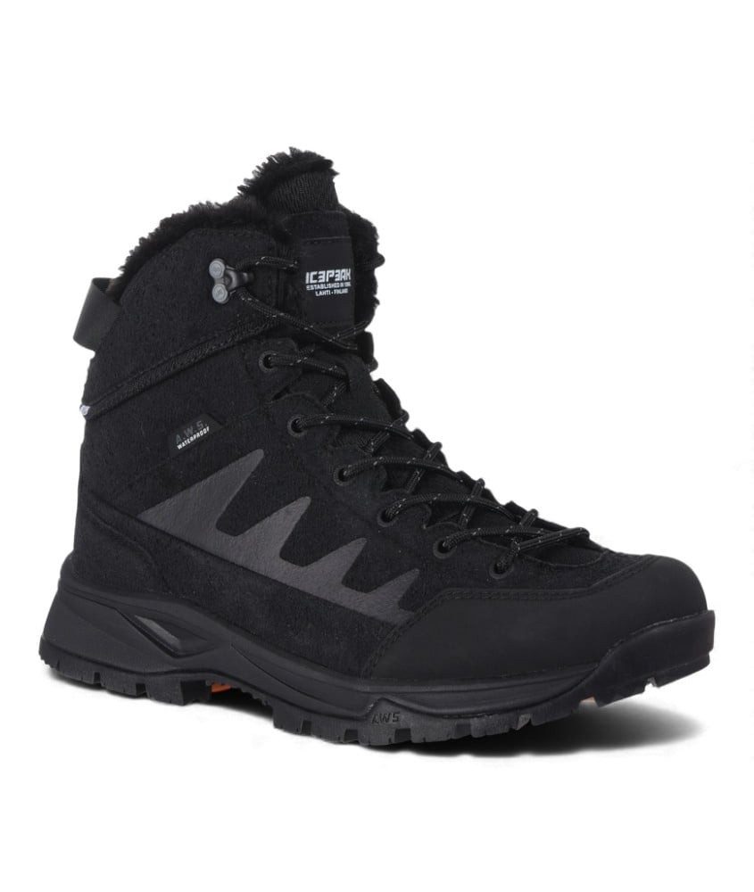 Icepeak Winterschuhe Arezzo (warm gefüttert, wasserdicht) schwarz Herren Wi günstig online kaufen