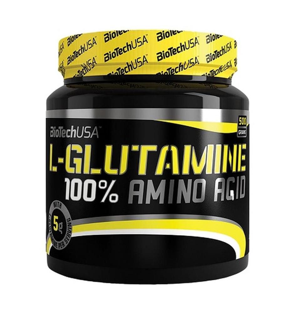 Biotech USA BioTech L-Glutamin 500g Pulver, 500.0 g