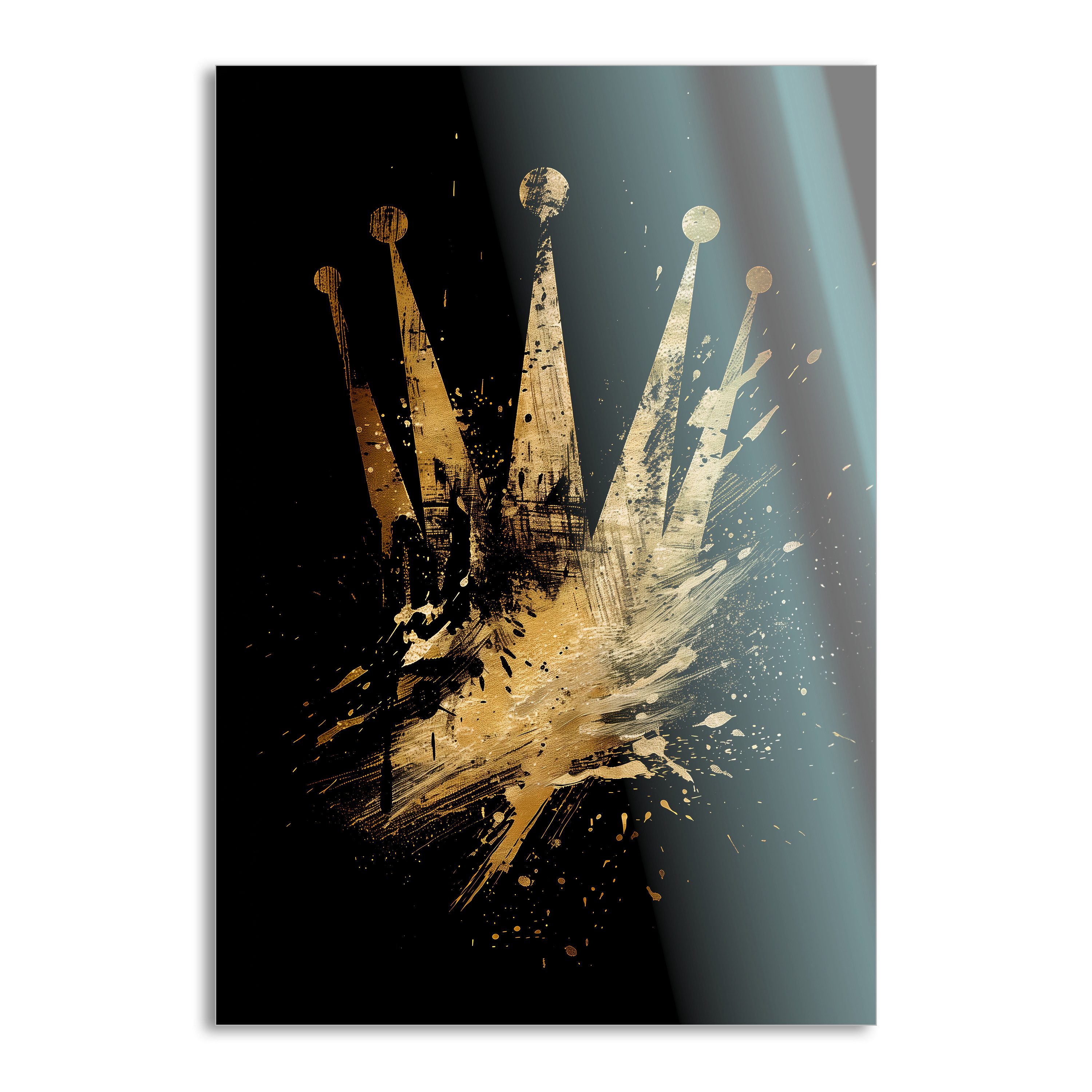 SimpleCanvas Wandbild Golden Rolex - Leinwandbild günstig online kaufen