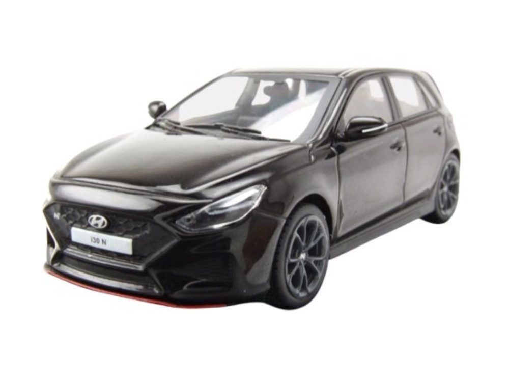 Solido Modellauto Hyundai i30 N 2022 schwarz, Maßstab 1:43