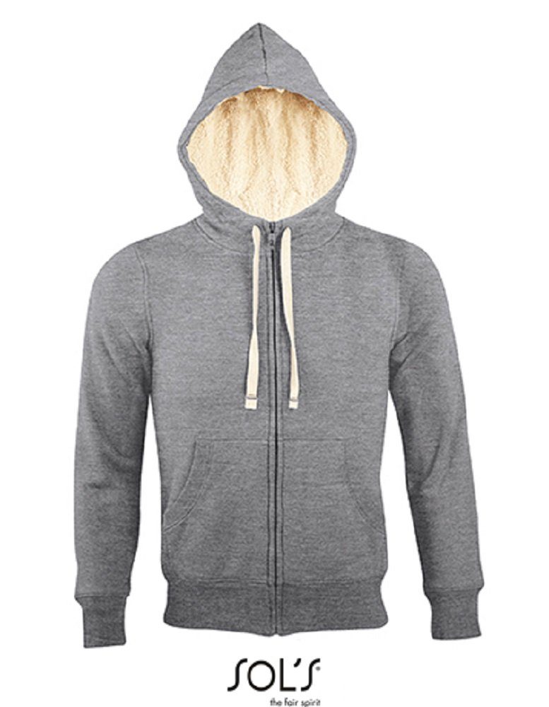 SOLS Kapuzensweatjacke Hochwertige Unisex Sweat Jacke / ZIP-Hoody mit Reißv günstig online kaufen