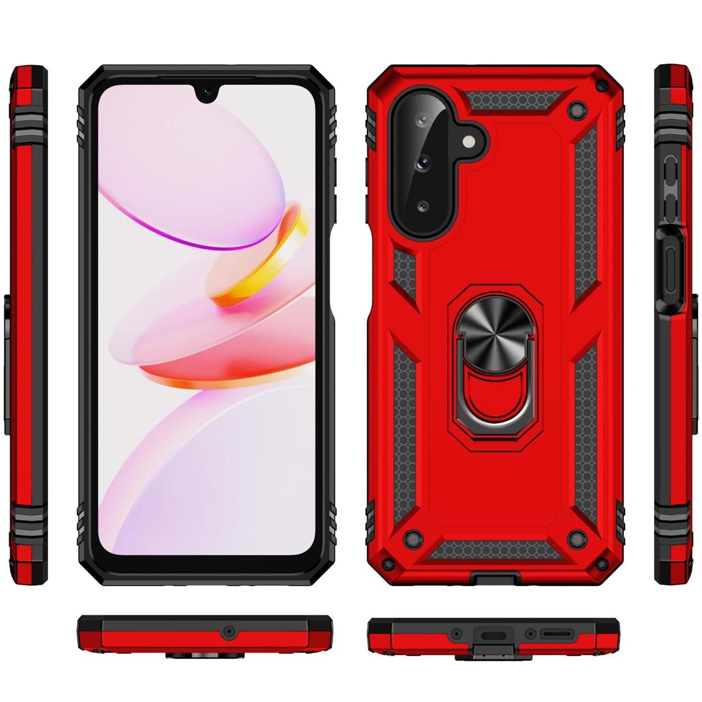 CoolGadget Handyhülle Armor Shield Case für Samsung Galaxy A27 5G 6,7 Zoll, Outdoor Cover mit Magnet Ringhalterung Handy Hülle für Samsung A27 5G – Bild 2 von 5