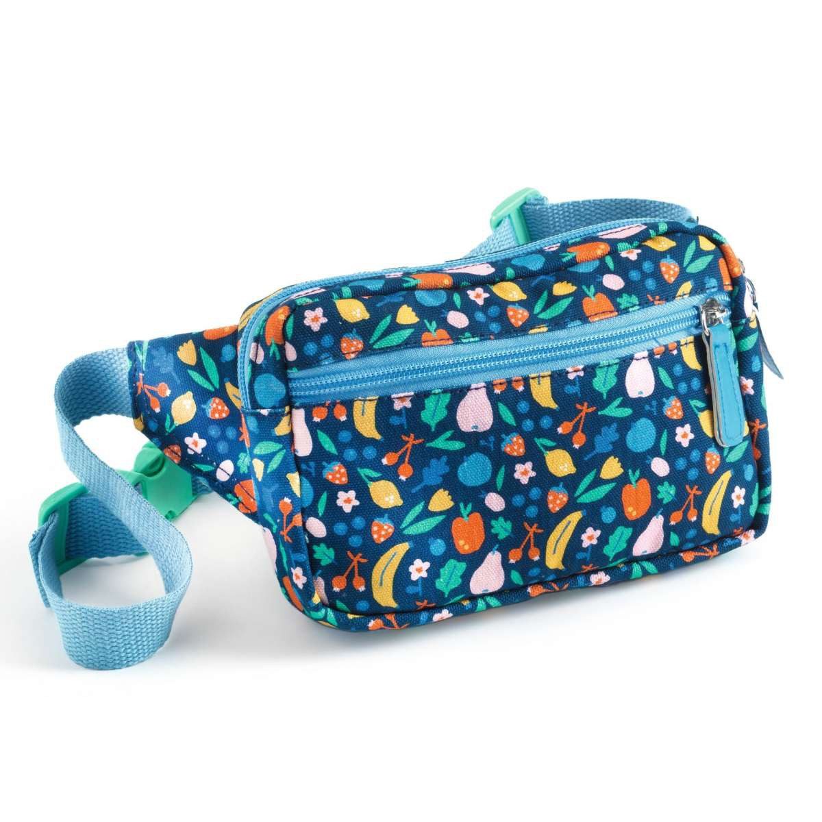 DJECO Bauchtasche Gürteltasche für Kinder aus Baumwolle bis zu 90 cm für Jungen Mädchen