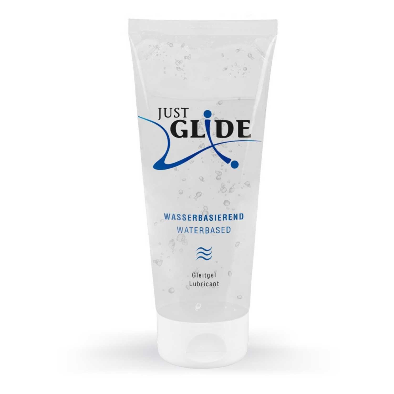Just Glide Gleitgel Wasserbasiertes Gleigel Just Glide 200 ml
