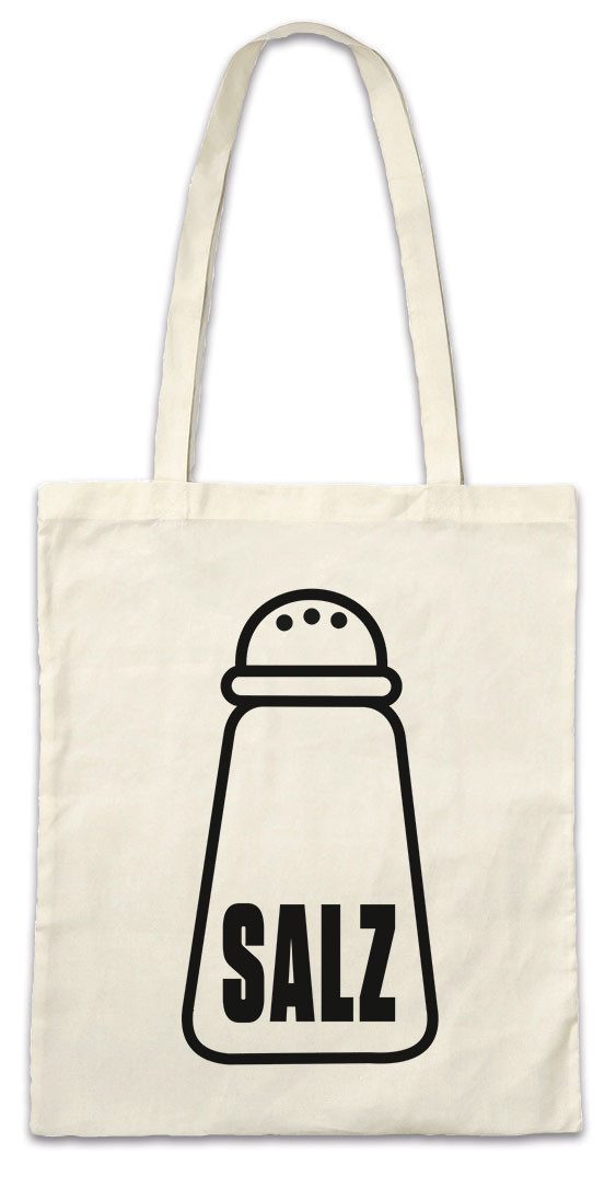 Urban Backwoods Beuteltasche Salz Stofftasche Pfeffer Kostüm Fasching Karneval (1-tlg), Verkleidung Fastnacht Fassenacht Faschings-Shirt Helau
