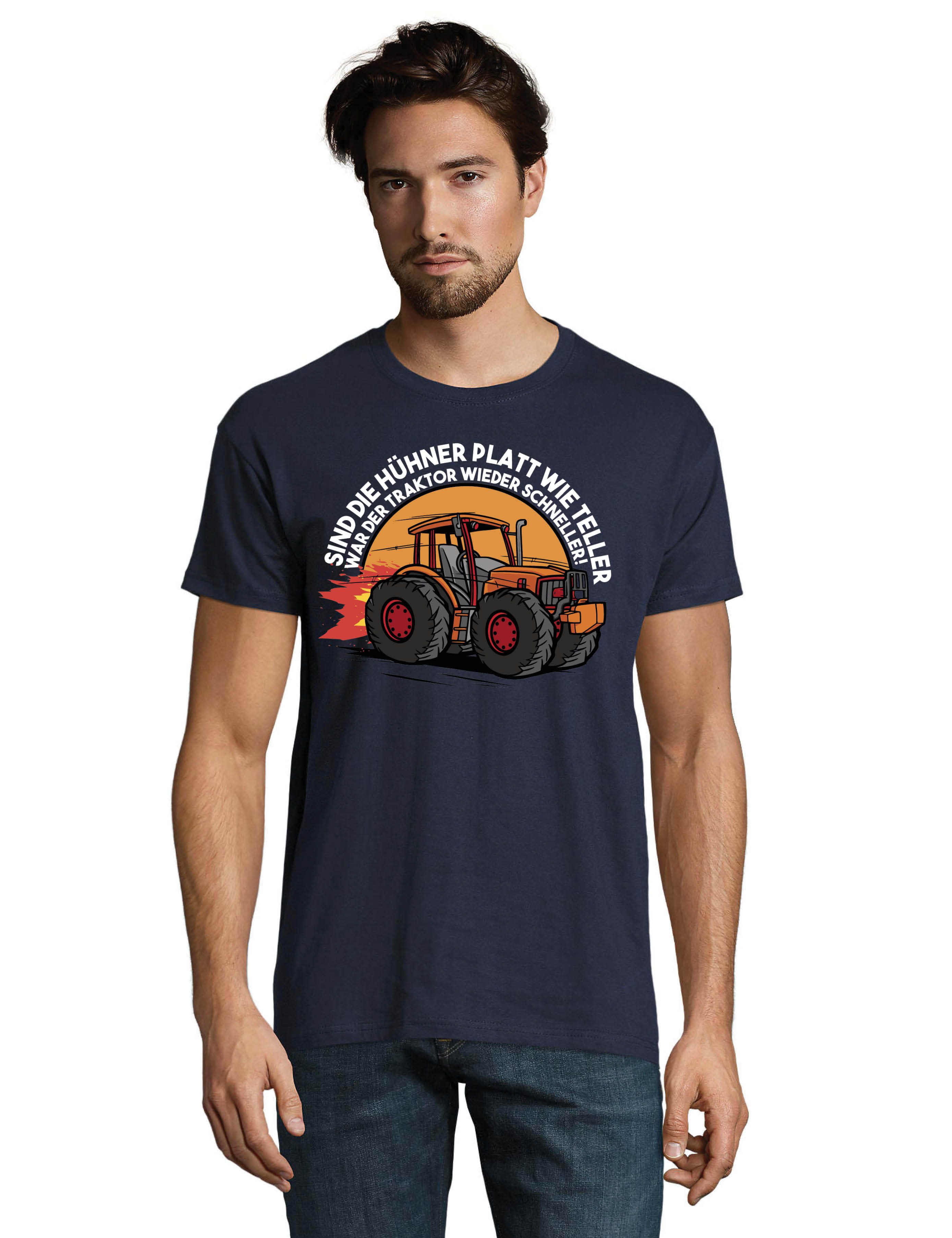 Youth Designz T-Shirt Traktor Farmer Herren Shirt mit trendigem Frontprint – Bild 2 von 4