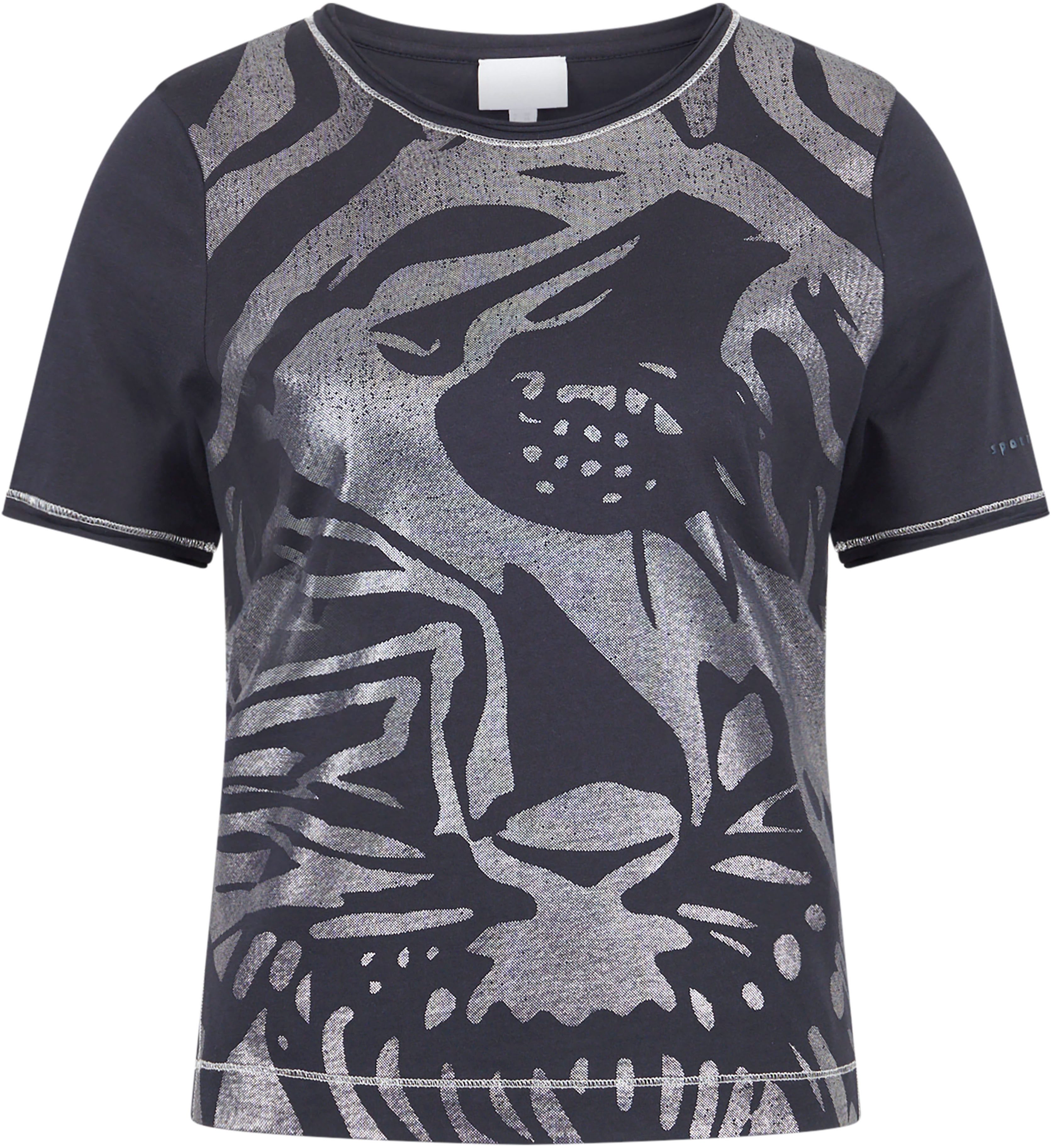 Sportalm Kitzbühel Rundhalsshirt mit Folienglanzdruck günstig online kaufen