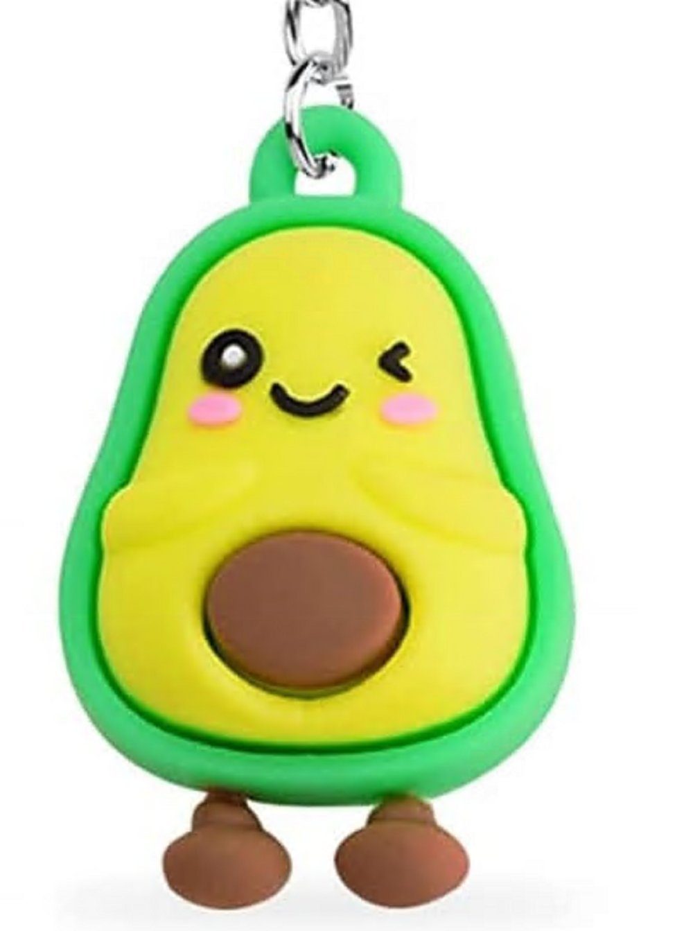 Schlüsselanhänger Schlüsselanhänger Kinder Avocado LxBxH 3 x 3,5 x 5 cm Mini Avocad