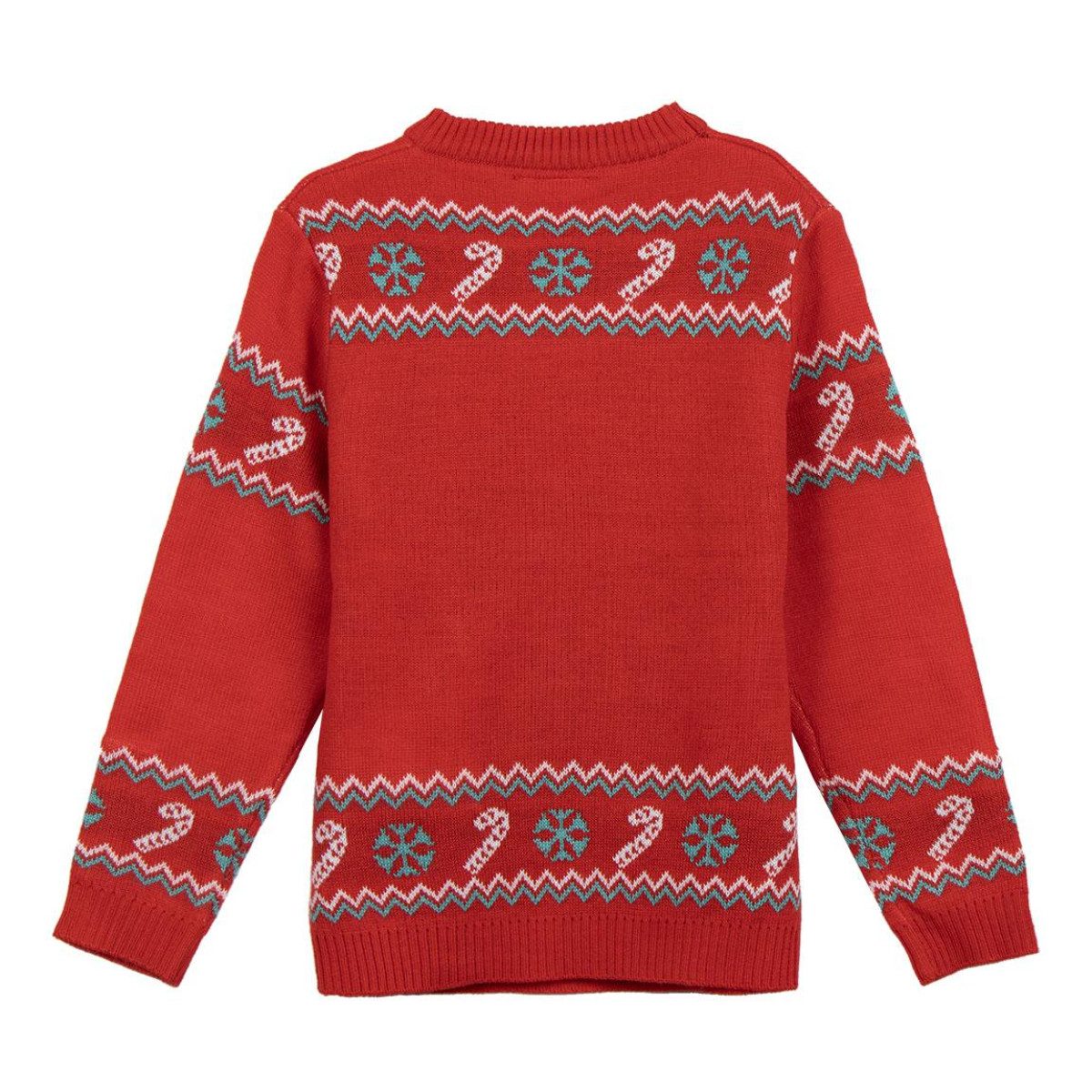 Cerda Strickpullover Disney Stitch Weihnachtspullover Festlicher Strickpullover für Kinder