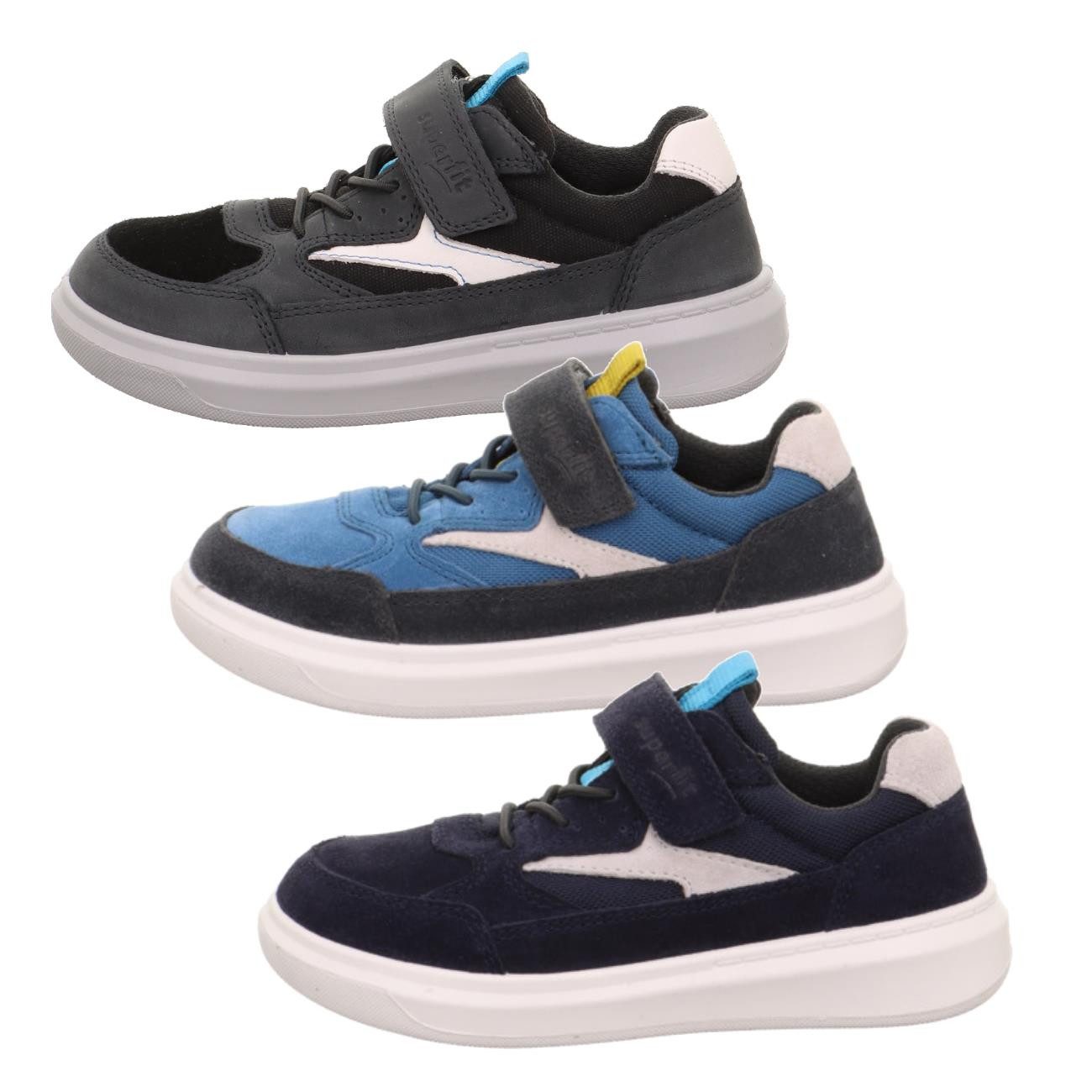 Superfit Superfit Leder Sneaker Cosmo grau EUR 36 Sneaker