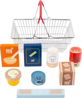 Small Foot Kaufladensortiment Lebensmittel-Set im Einkaufskorb „fresh“