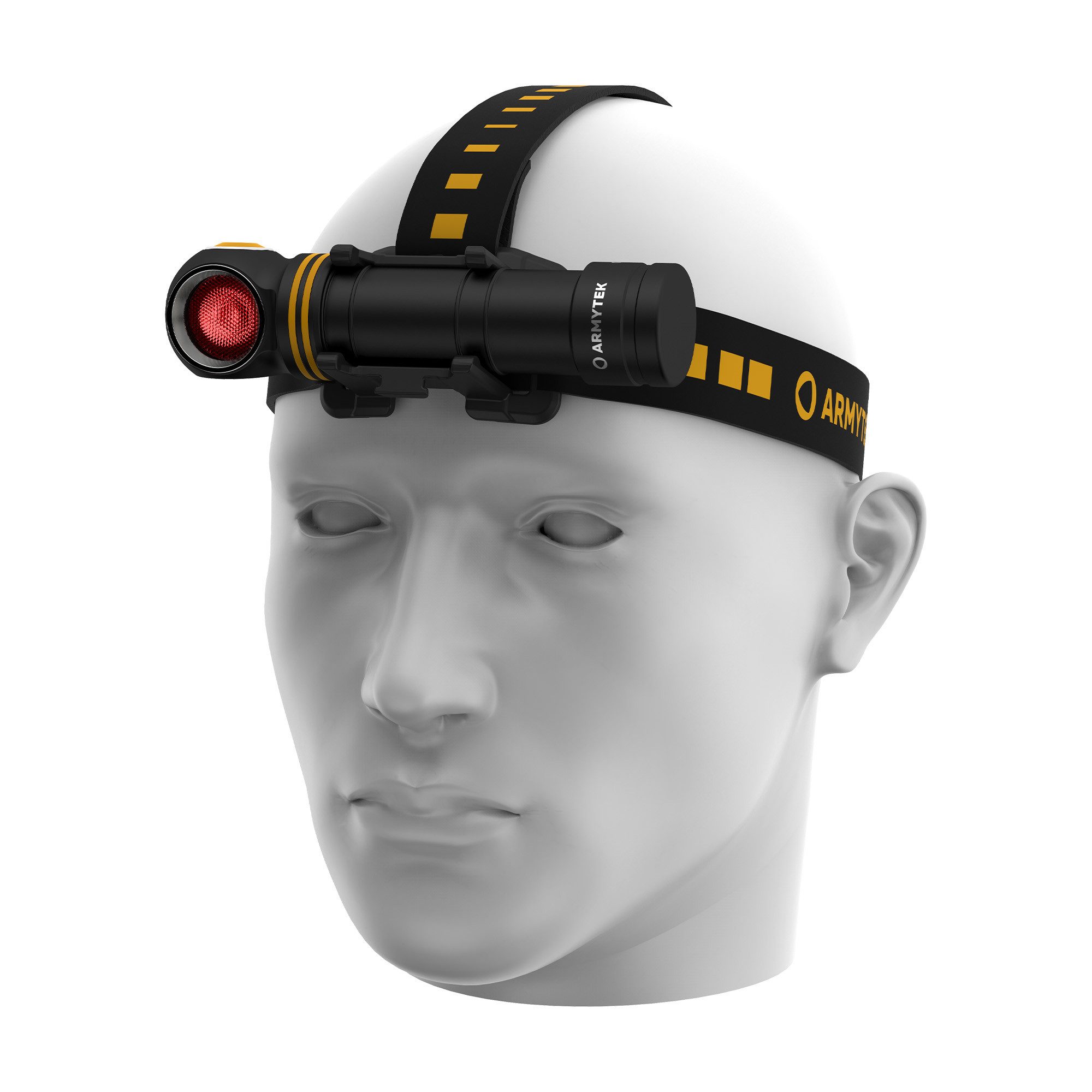 Armytek LED Stirnlampe Armytek Elf C2 Max WR, USB-C, 2500 lm weiß, 200 lm rot