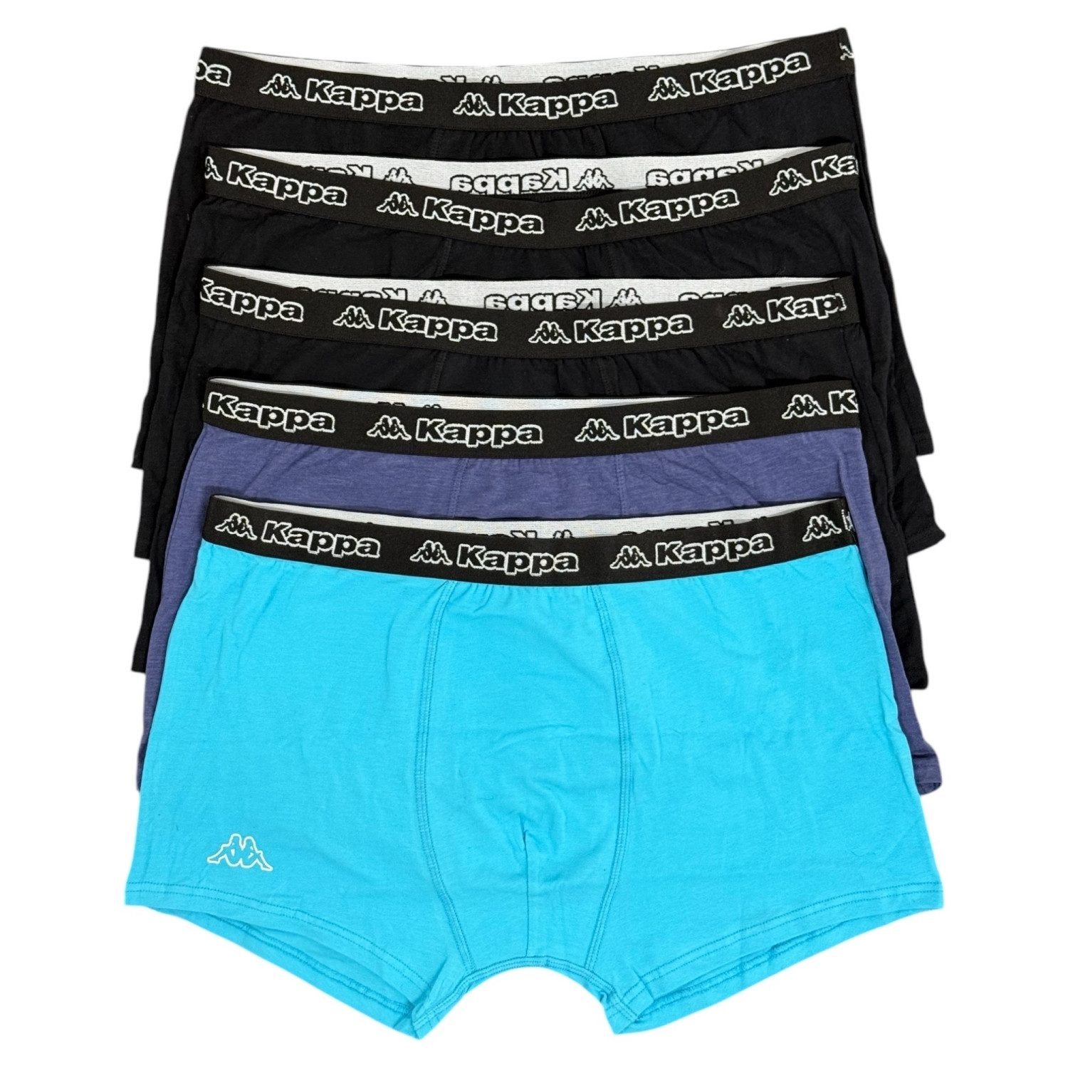 Kappa Boxershorts 5er Pack Uni Retro Shorts Boxershort Unterhose Unterwäsch günstig online kaufen