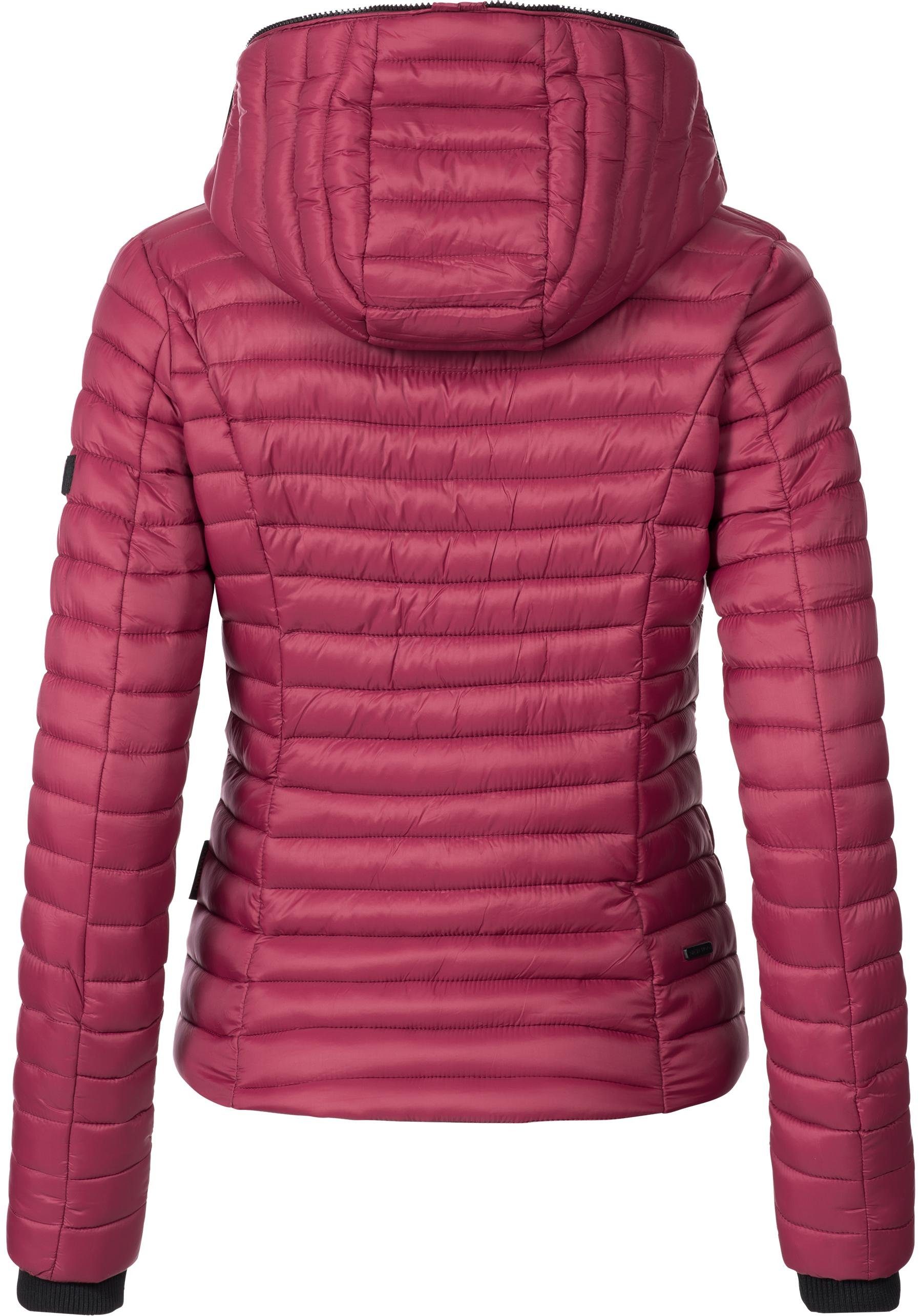 Navahoo Steppjacke Kimuk leichte Übergangsjacke mit Kapuze