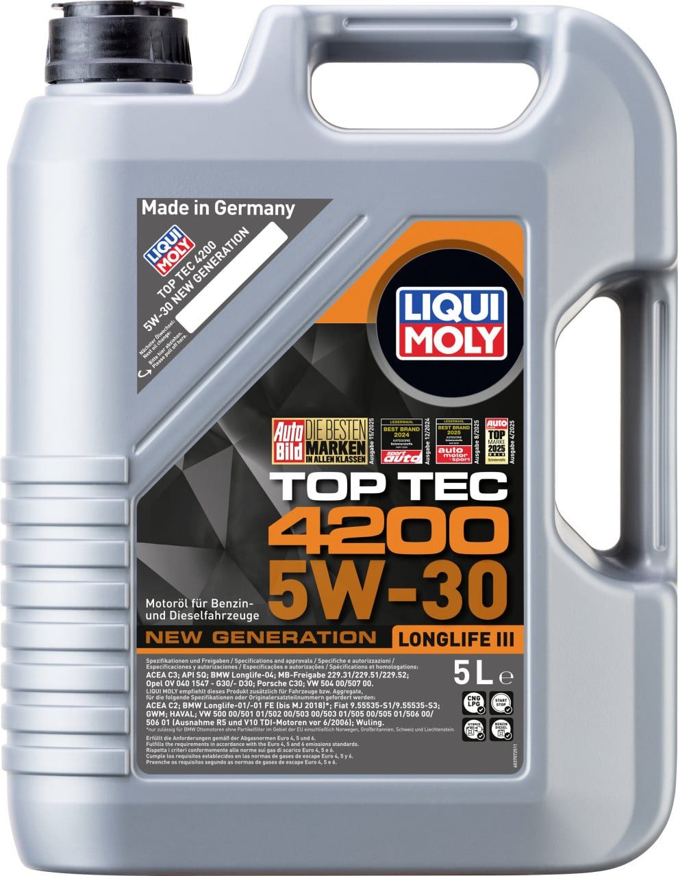 Liqui Moly Motoröl Liqui Moly Motoröl Top Tec 4200 SAE 5W-30 Longlife