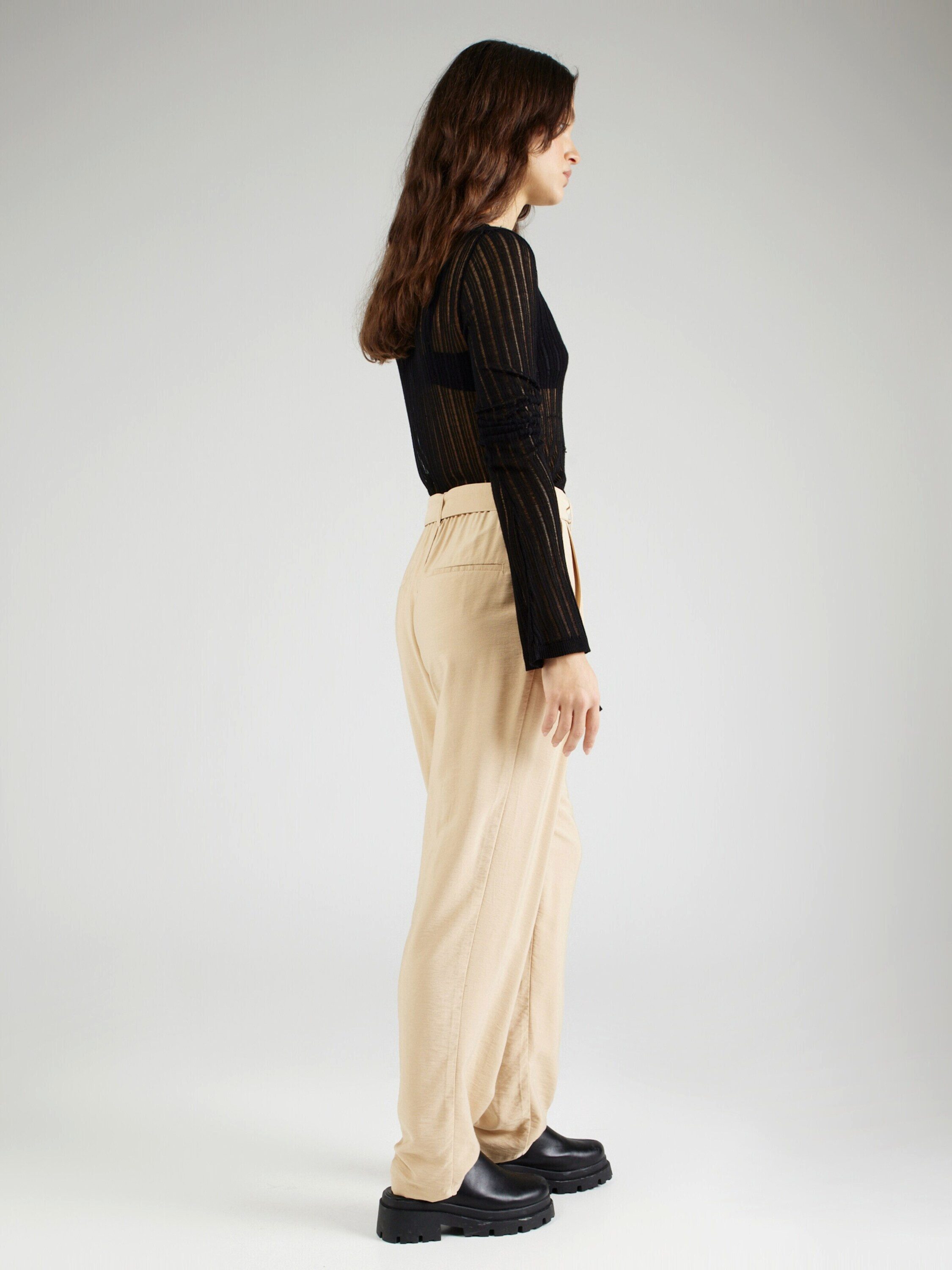 Vero Moda Bundfaltenhose ELSA (1-tlg) Falten