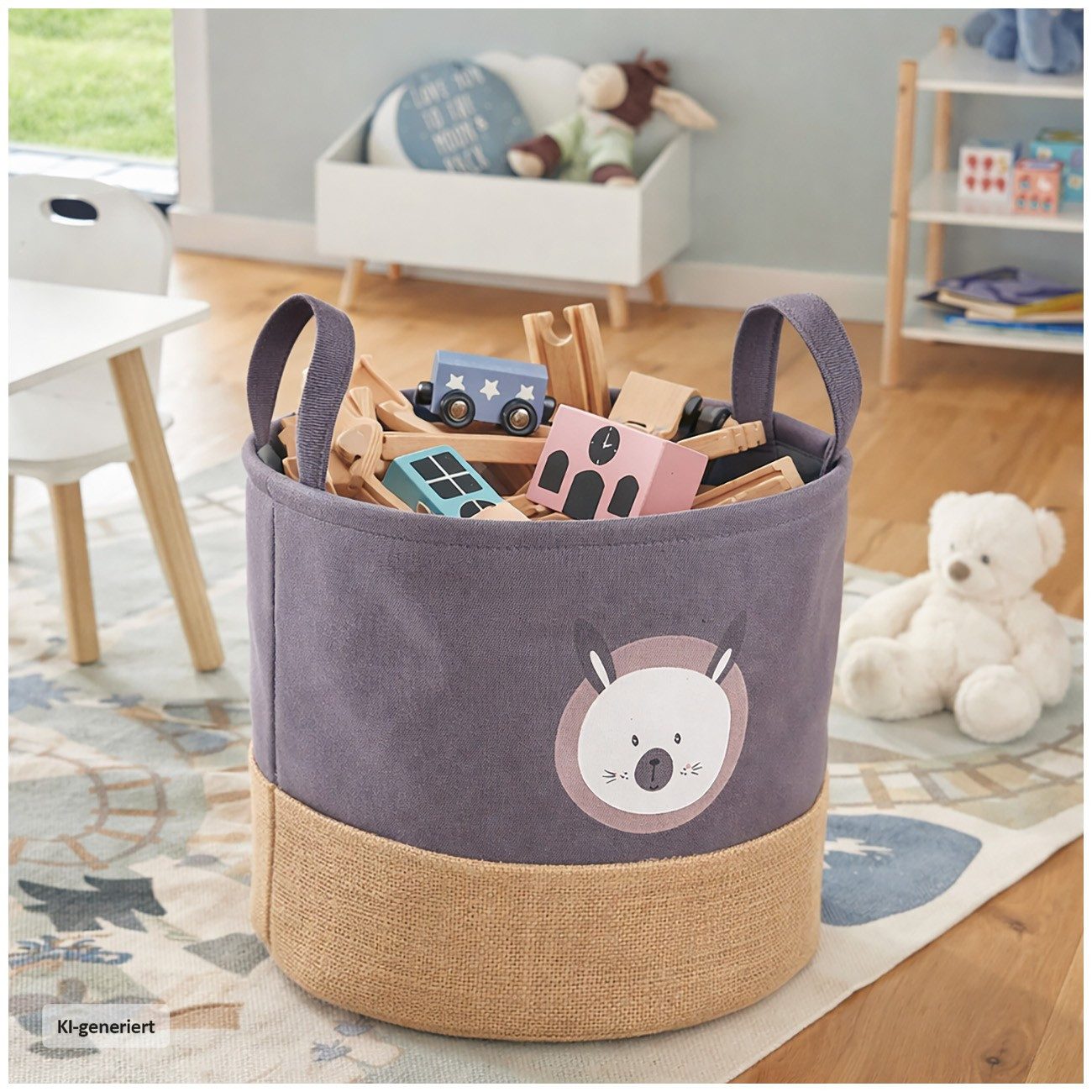 HTI-Living Aufbewahrungsbox Aufbewahrungskorb Hase (1 St., 1 Aufbewahrungskorb ohne Dekoration), Spielzeugbox