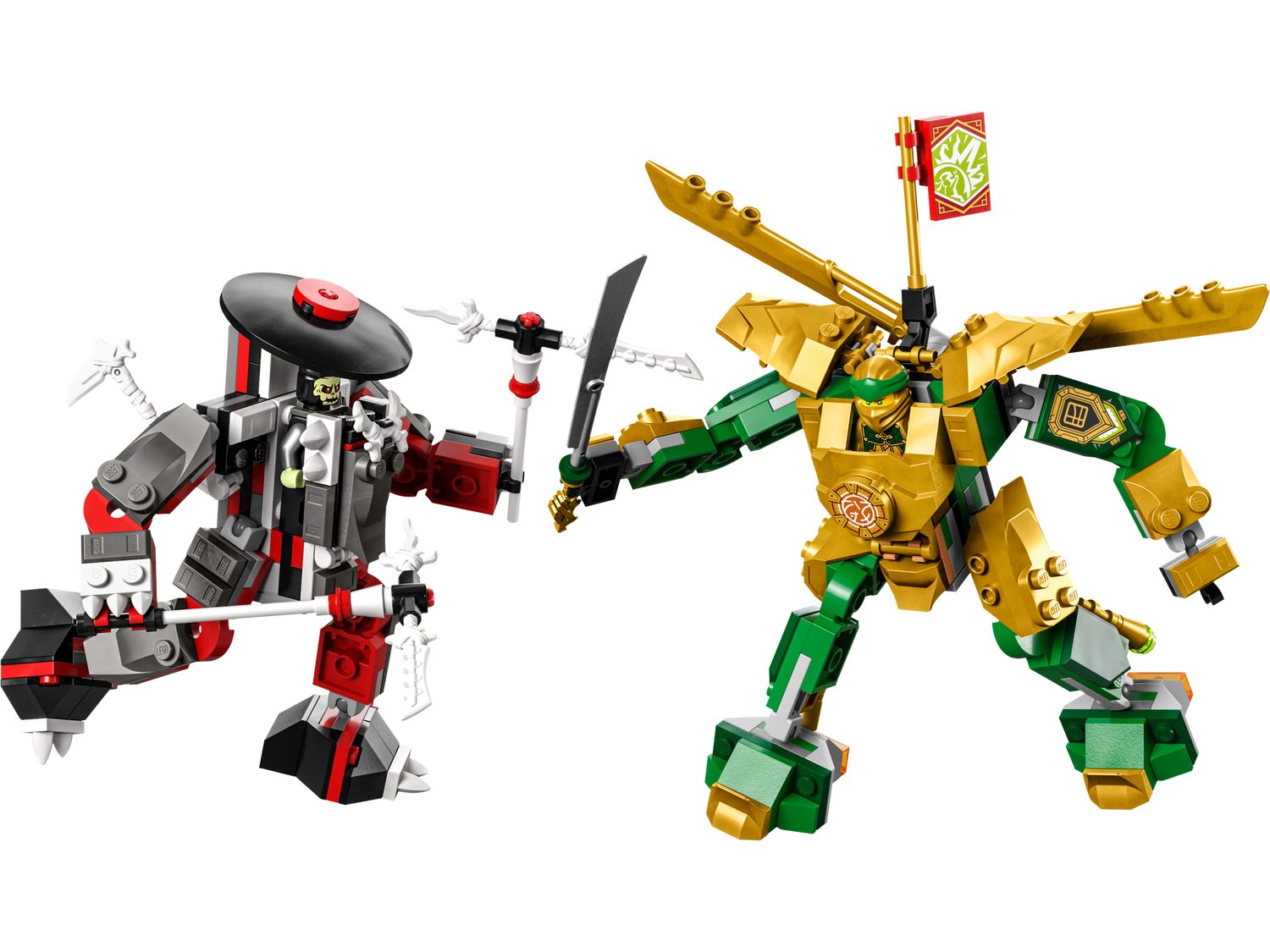 LEGO® NINJAGO 71781 Lloyds Mech-Duell EVO Spielbausteine, (Set, 223 St., Se günstig online kaufen