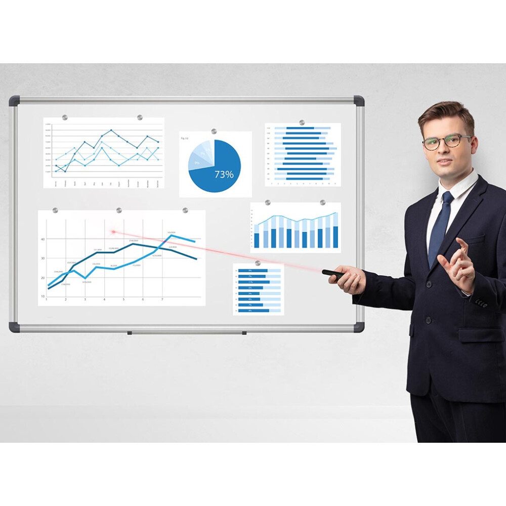 Velleman Laserpointer 1mW Klasse 2. 650nm. ABS-Gehäuse.