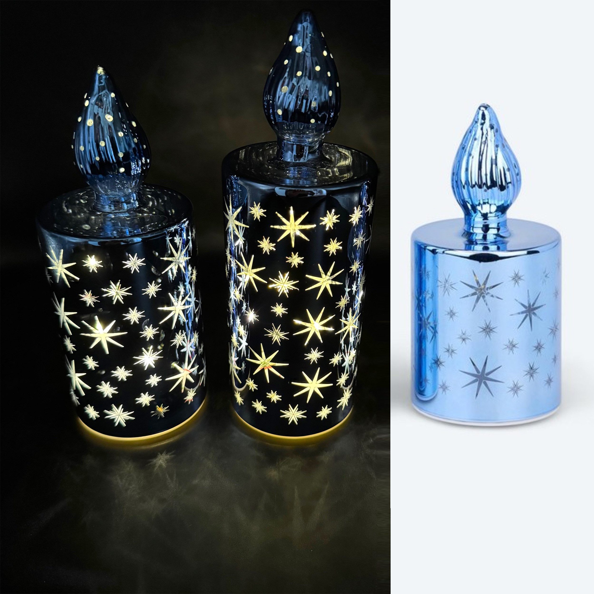 Online-Fuchs LED-Kerze 3er Set LED-Kerzen aus günstig online kaufen