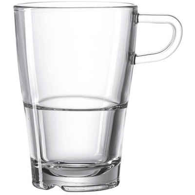 LEONARDO Glas »LEONARDO Kaffee Serie SENSO, verschiedene Größen, klarglas«, Glas