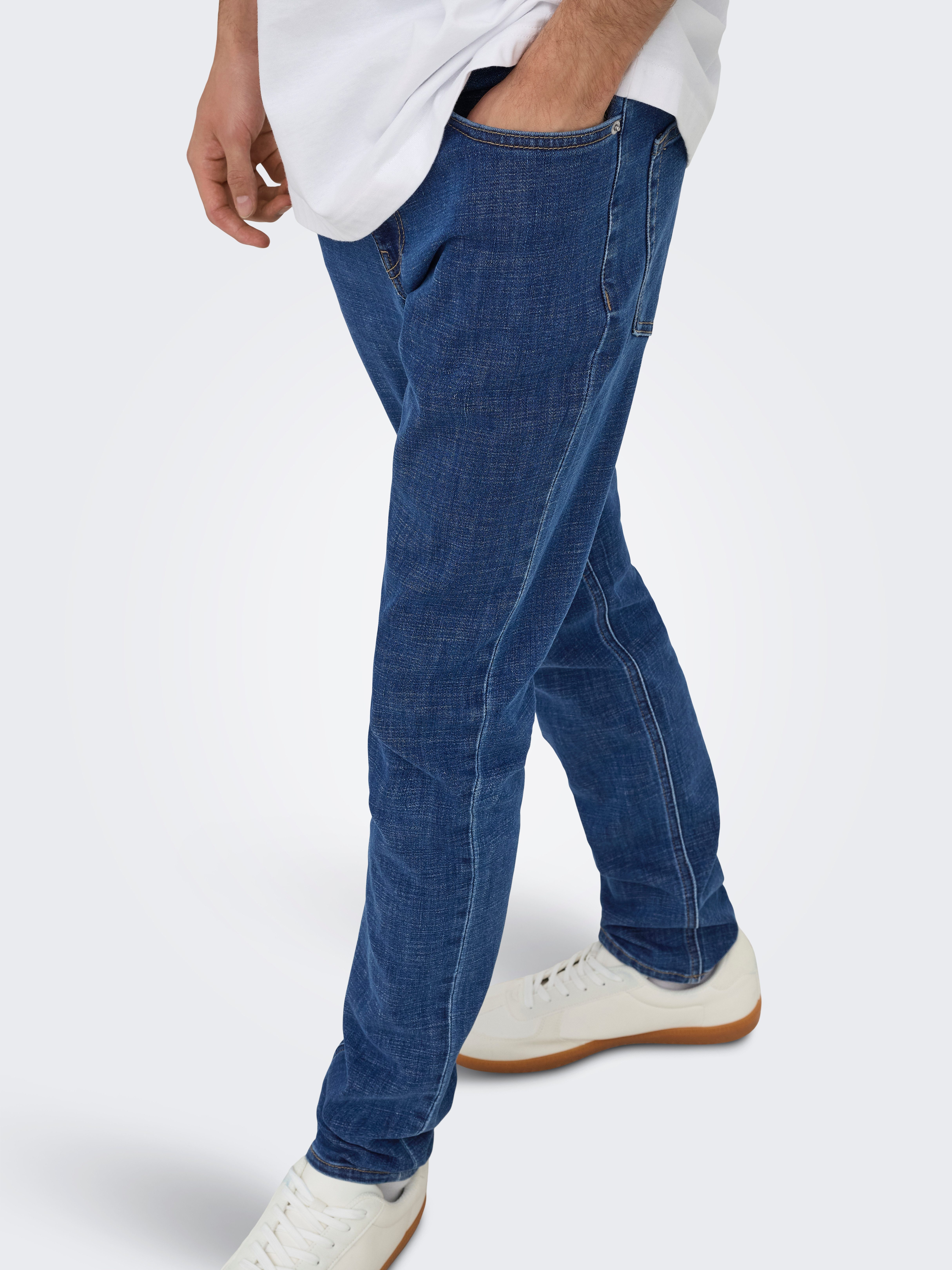 ONLY & SONS Slim-fit-Jeans ONSLOOM SLIM PIM DNM CIFF Baumwollmischung, slim fit – Bild 2 von 5