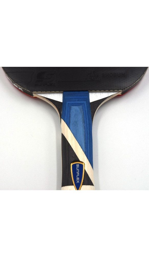 Sunflex Tischtennisschläger Dynamic A40 (Wettkampf, 2,1mm Schwamm, Shogun-Belag, ITTF zugelassen)