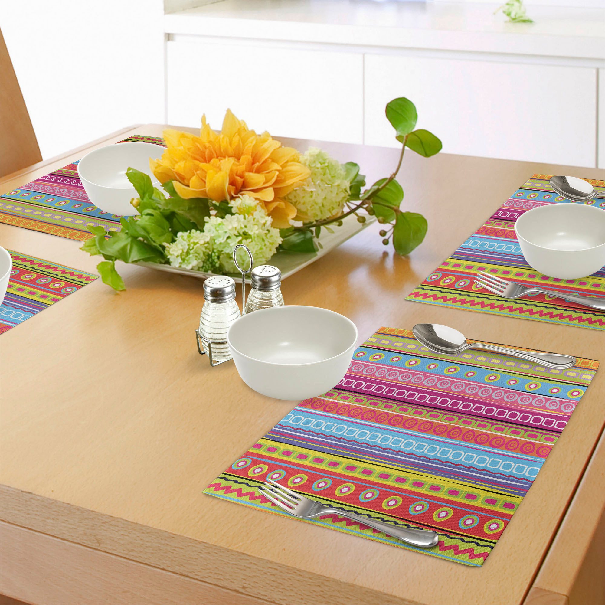 Abakuhaus Platzset Waschbare Stoff Esszimmer Küche günstig online kaufen