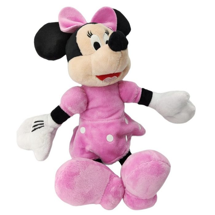 soma Kuscheltier Disney Minnie Mouse 30 cm Plüschtier Kuscheltier Micky Maus Super weicher Plüsch Stofftier Kuscheltier für Kinder zum spielen