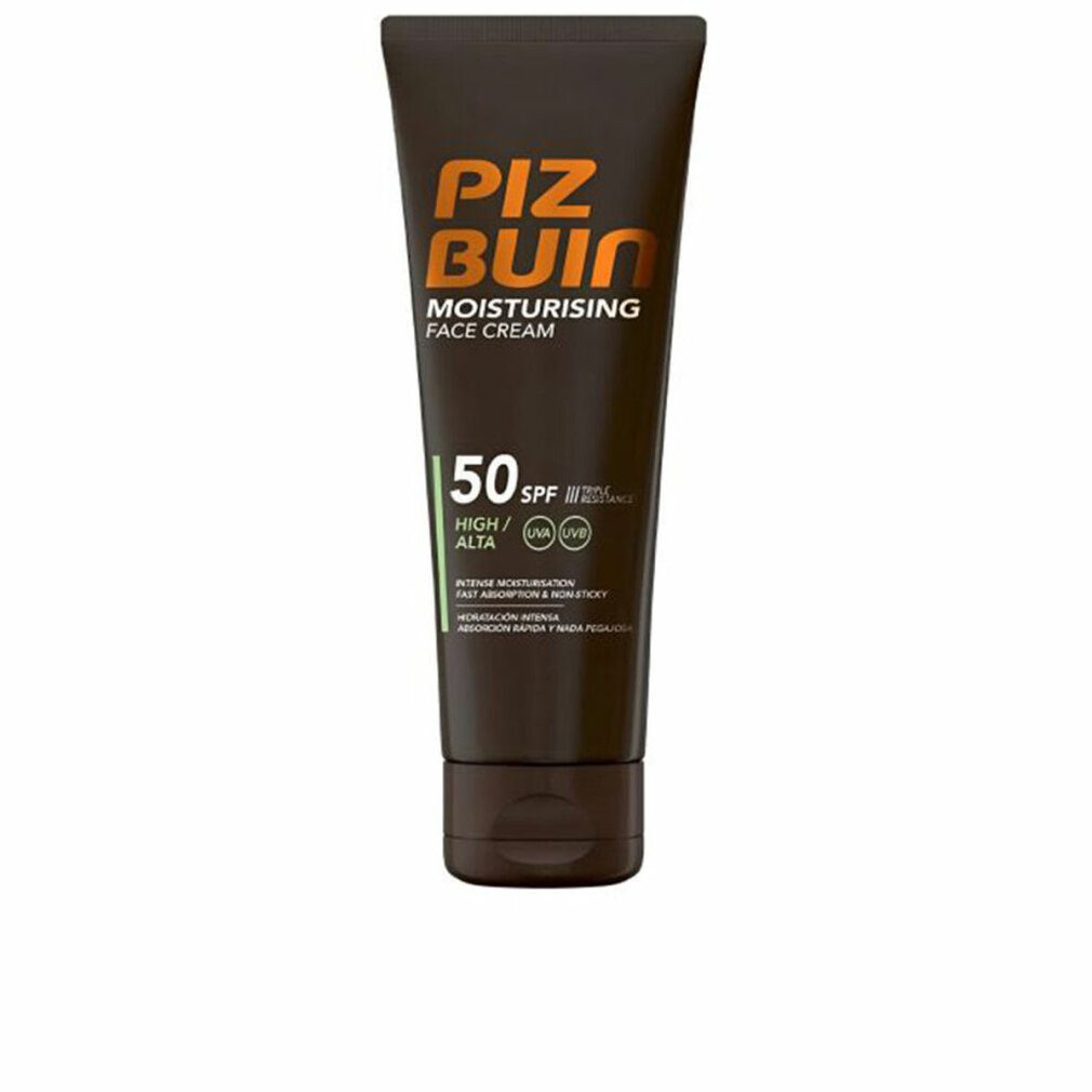 Piz Buin Sonnenschutzpflege MOISTURISING Gesichtscreme SPF50+