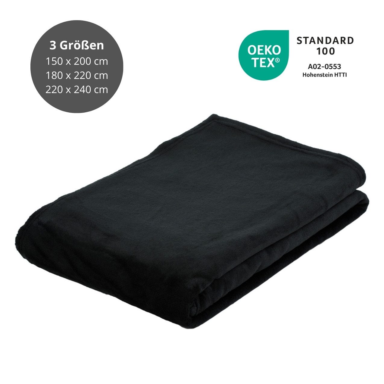 Wohndecke Kuscheldecke, liebling, einmaliges Flausch-Erlebnis, samtigweich, in 14 Unifarben, 3 Größen