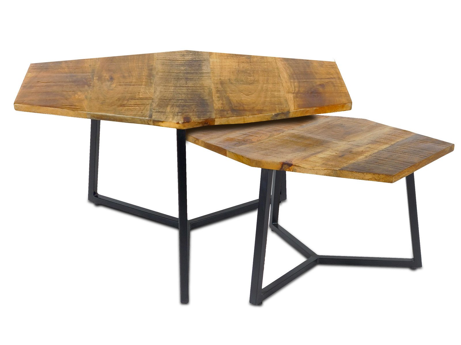 Amagohome Couchtisch Couchtisch Set 2 Stück günstig online kaufen