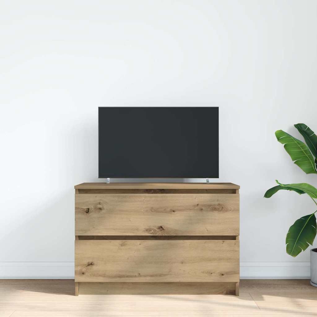 vidaXL TV-Schrank TV-Schrank Artisan-Eiche 80x35x54 cm günstig online kaufen