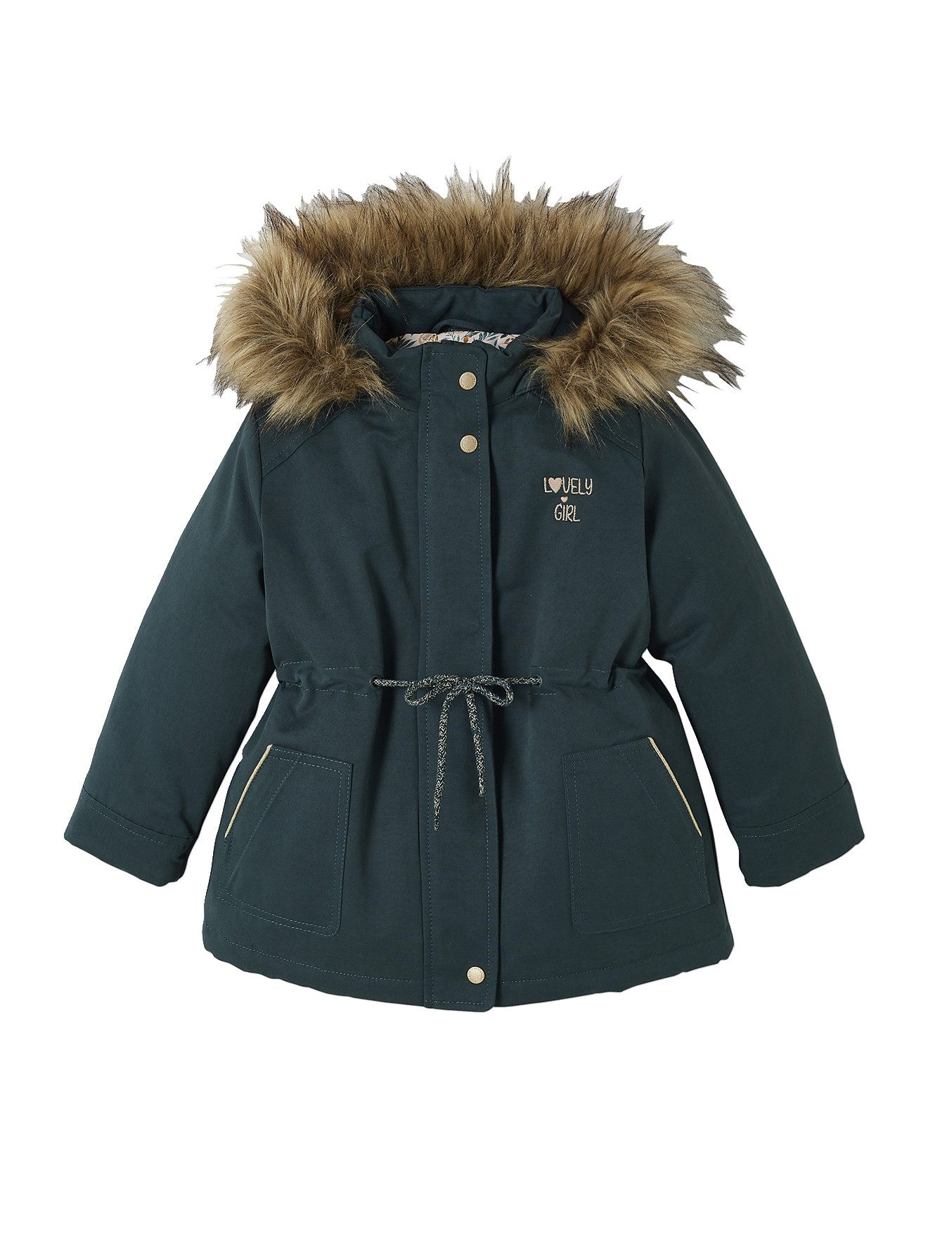 Parka Mädchen Winterjacke Recycling-Polyester