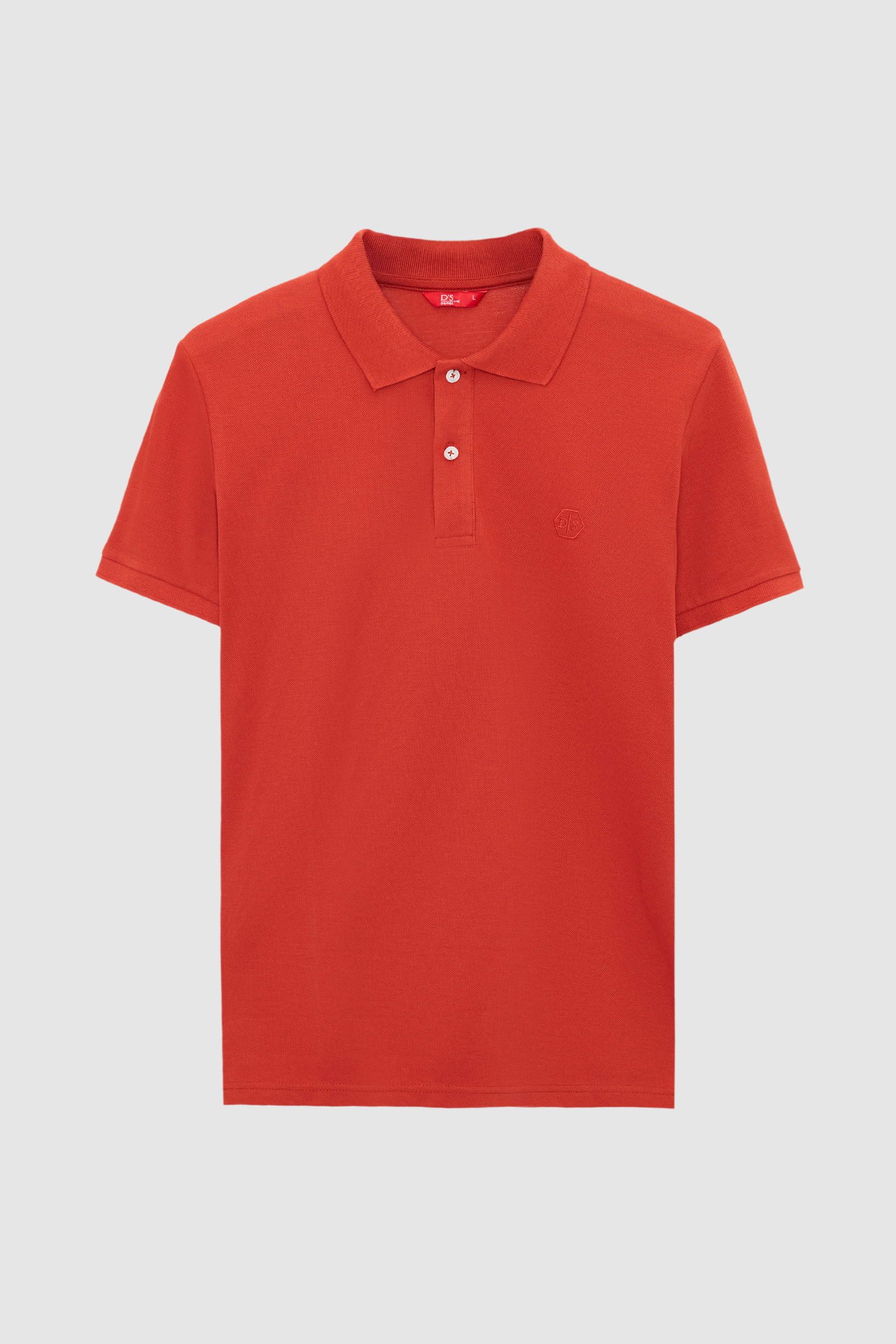 T-Shirt D'S DAMAT Poloshirt Herren Kurzarm, 100% Baumwolle Regular Fit Golf T