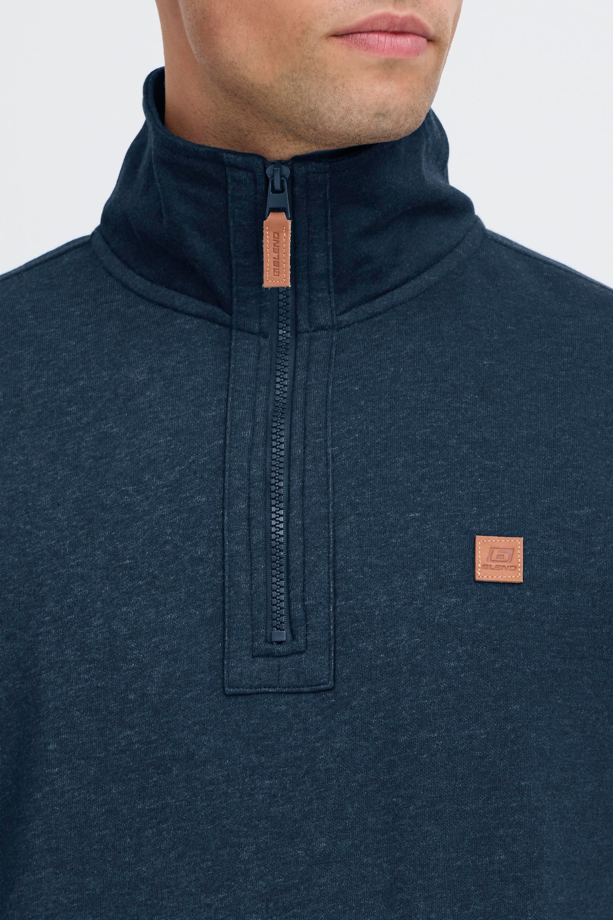 Blend Troyer BHPomes Klassischer Sweat-Troyer mit Taschen – Bild 5 von 5