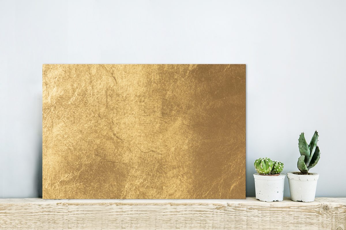MuchoWow Metallbild Licht fällt auf eine günstig online kaufen