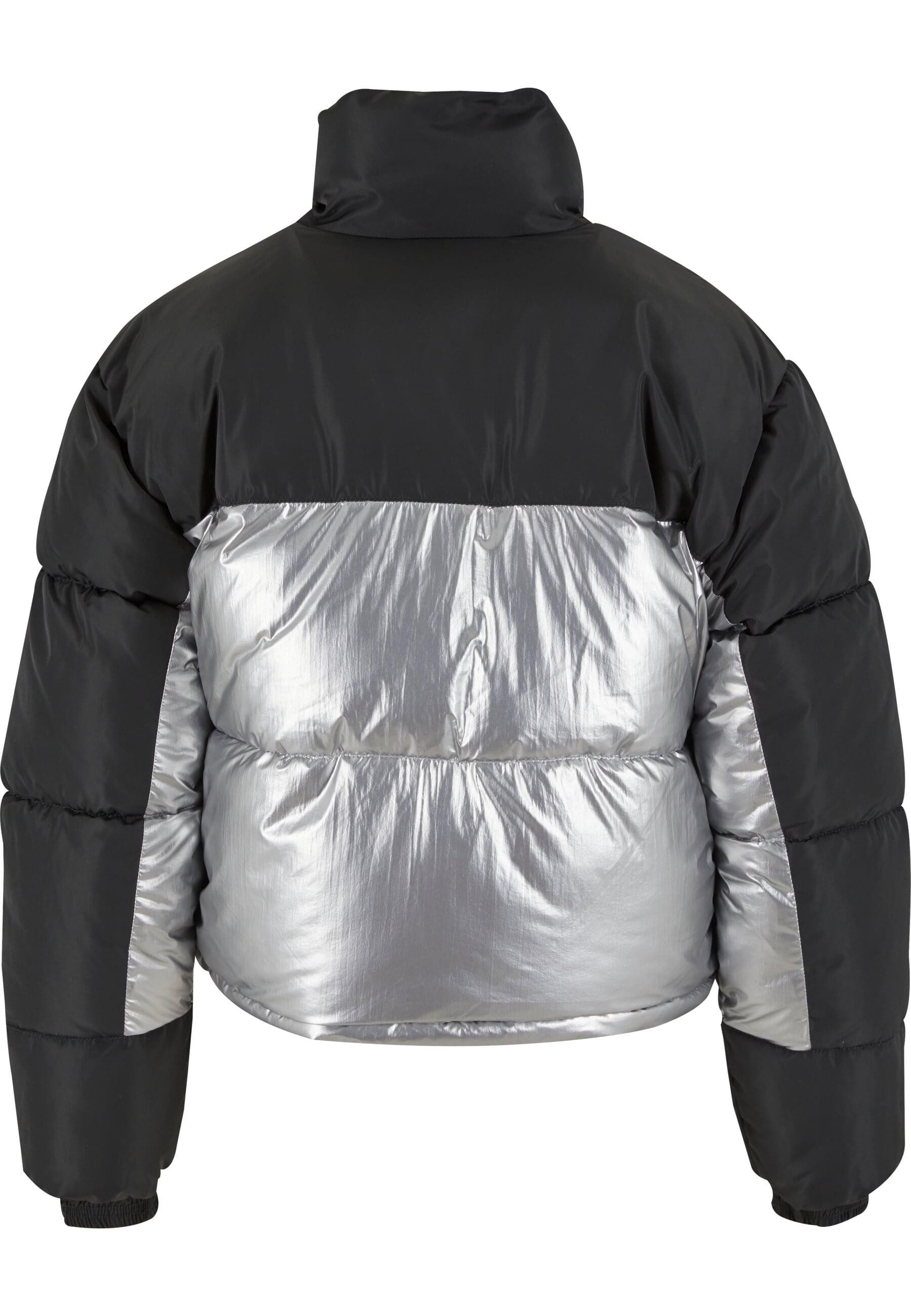 Karl Kani Winterjacke Karl Kani KK Og Metallic Block Crop Puffer Jacket met günstig online kaufen