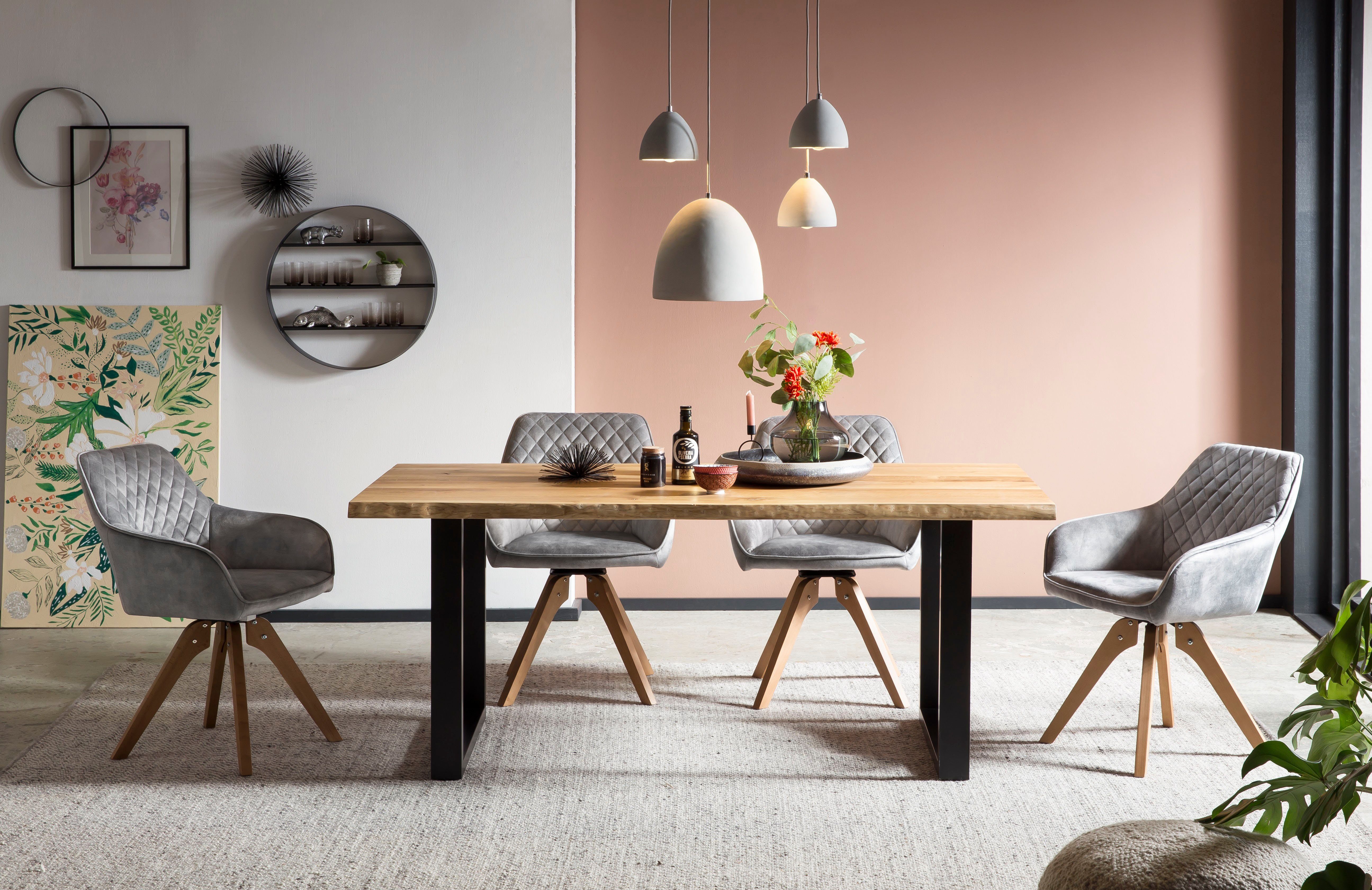 SalesFever Hängeleuchte Nico, ohne Leuchtmittel, Lampenschirm aus Beton