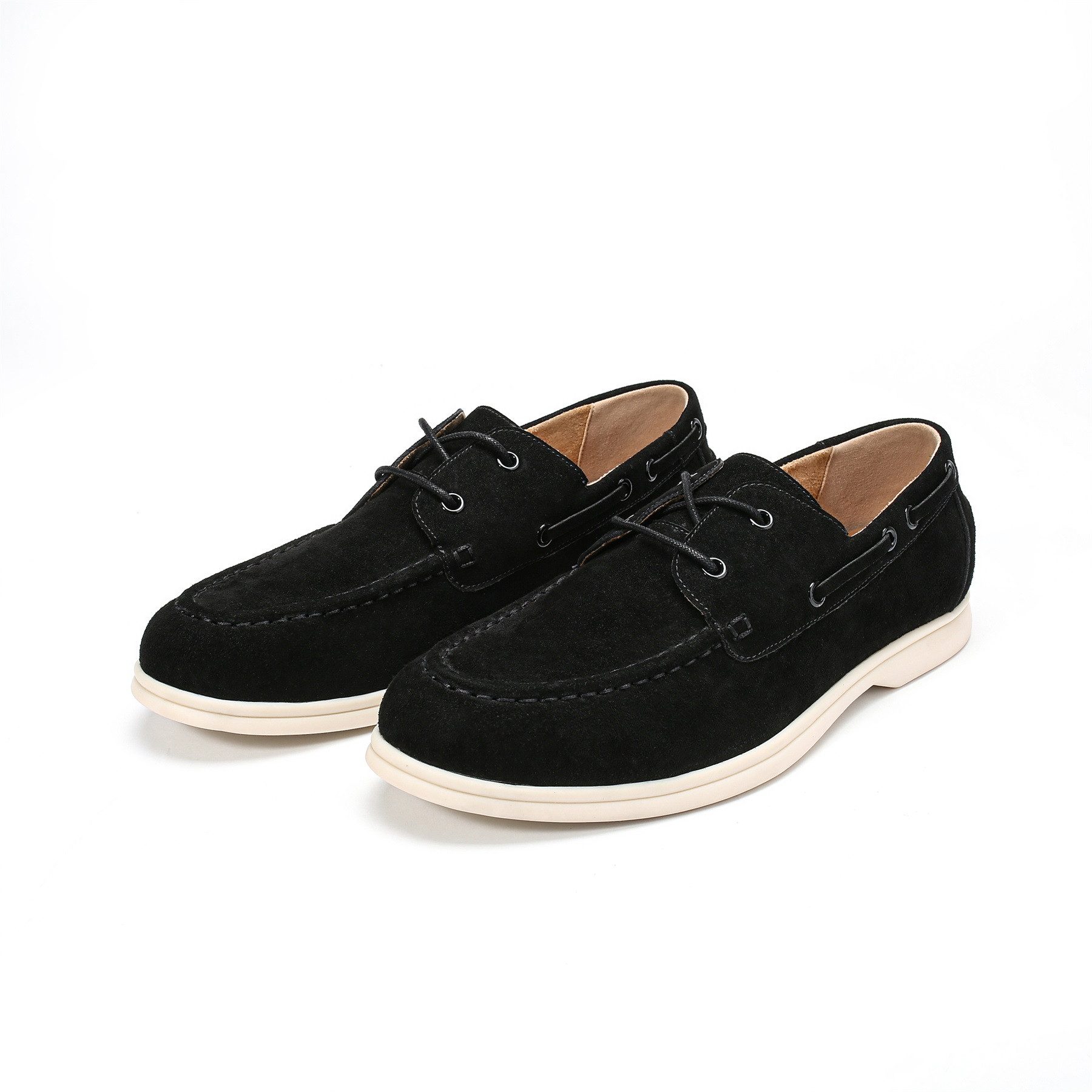 Allthemen Slip-On Sneaker Klassische Wildleder Loafers Herren im Retro Slip-On Sneaker Freizeit